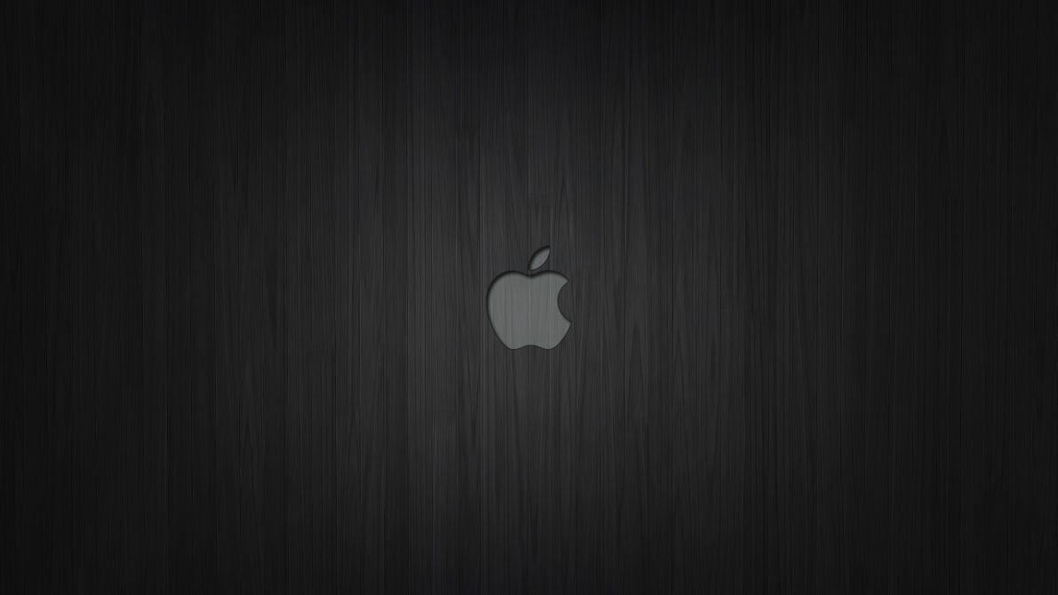 1191x670 Apple dark wood wallpaper