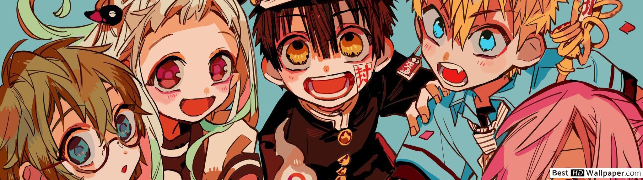 2048x576 Jibaku Shounen Hanako Kun HD Wallpaper Download