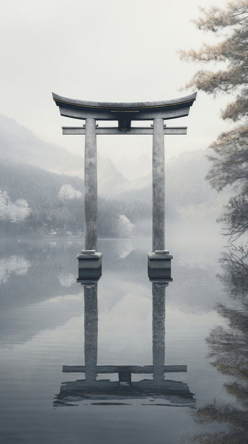 800x1427 Torii Gate For Garden Image Wallpaper