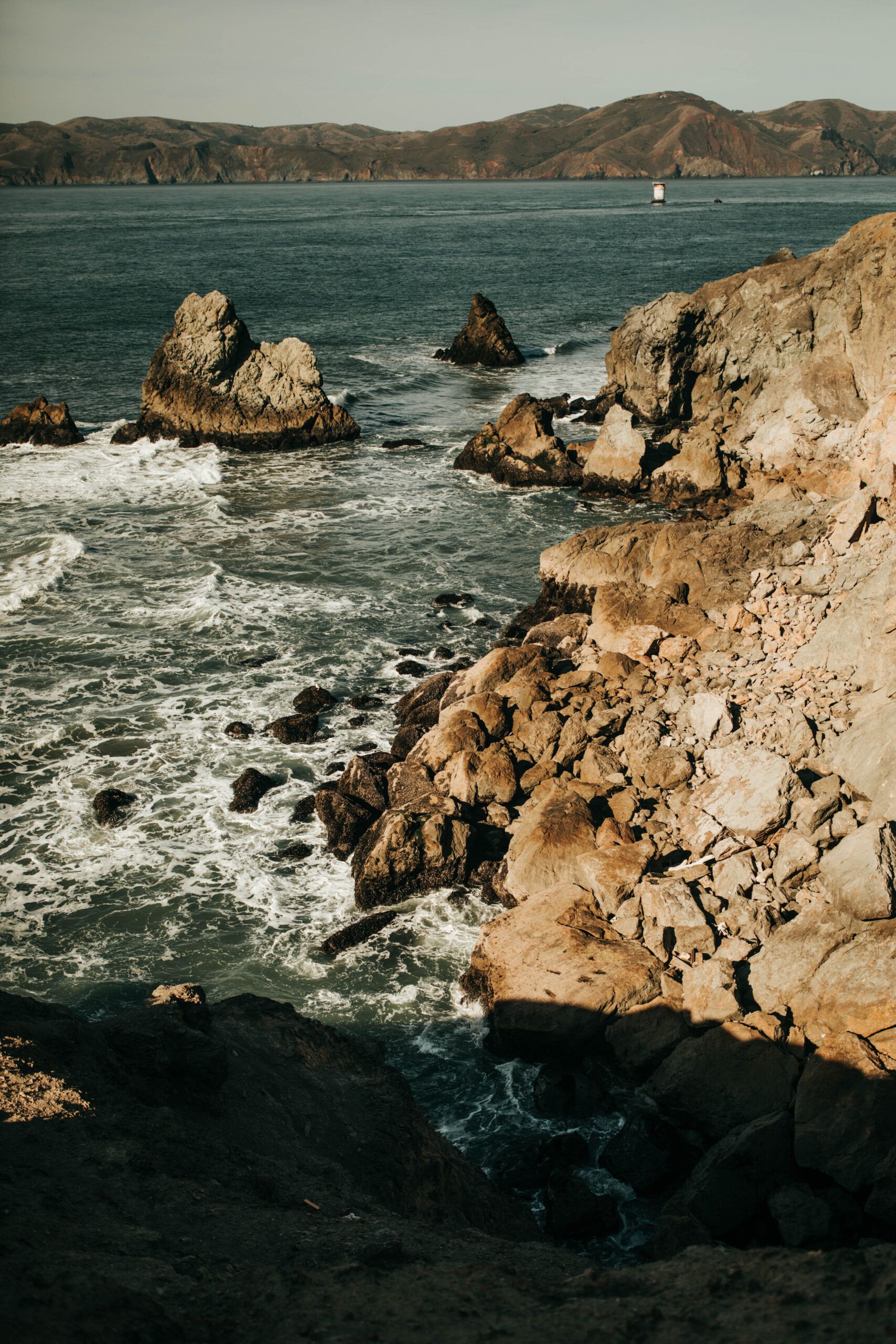 1707x2560 L + Z // Coastal Elopement at Lands End in San Francisco