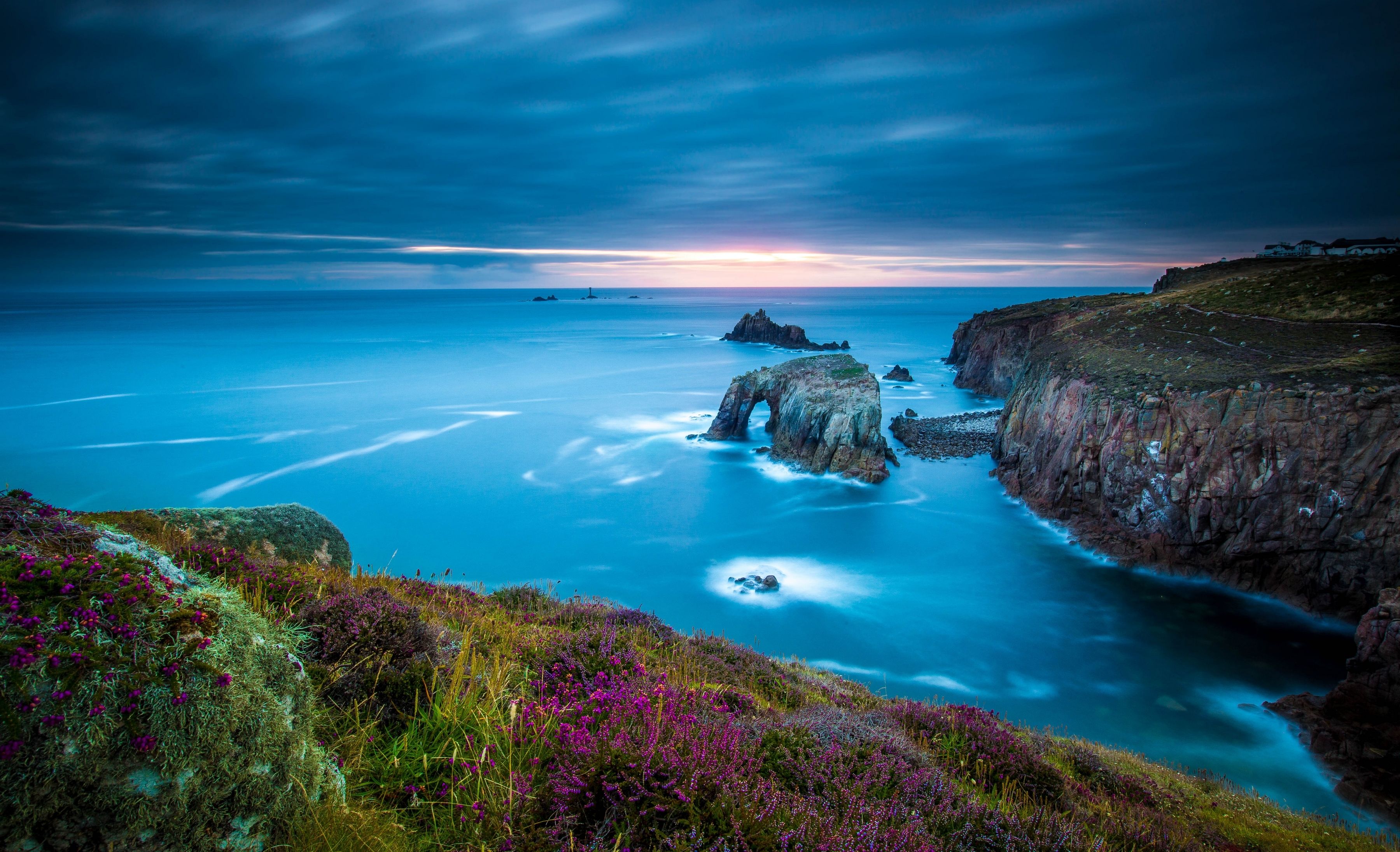 3600x2193 Desktop wallpaper: Sand, England, Coastline, Durdle Door, Earth, Arch, Beach, Dorset, Ocean, Sunset, Water 4K free download for PC. 543422