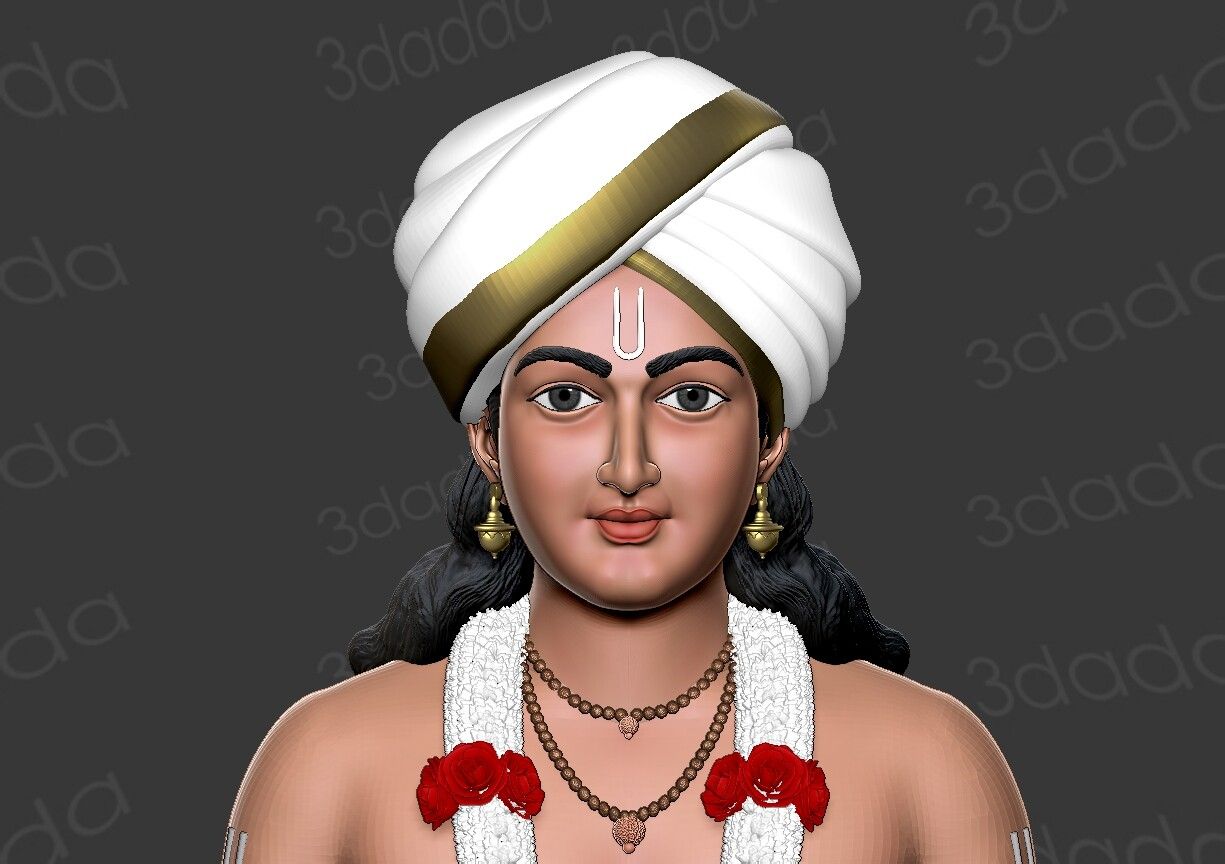 1225x864 Vicky Kapure Dnyaneshwar Maharaj 3D model for 3D printing