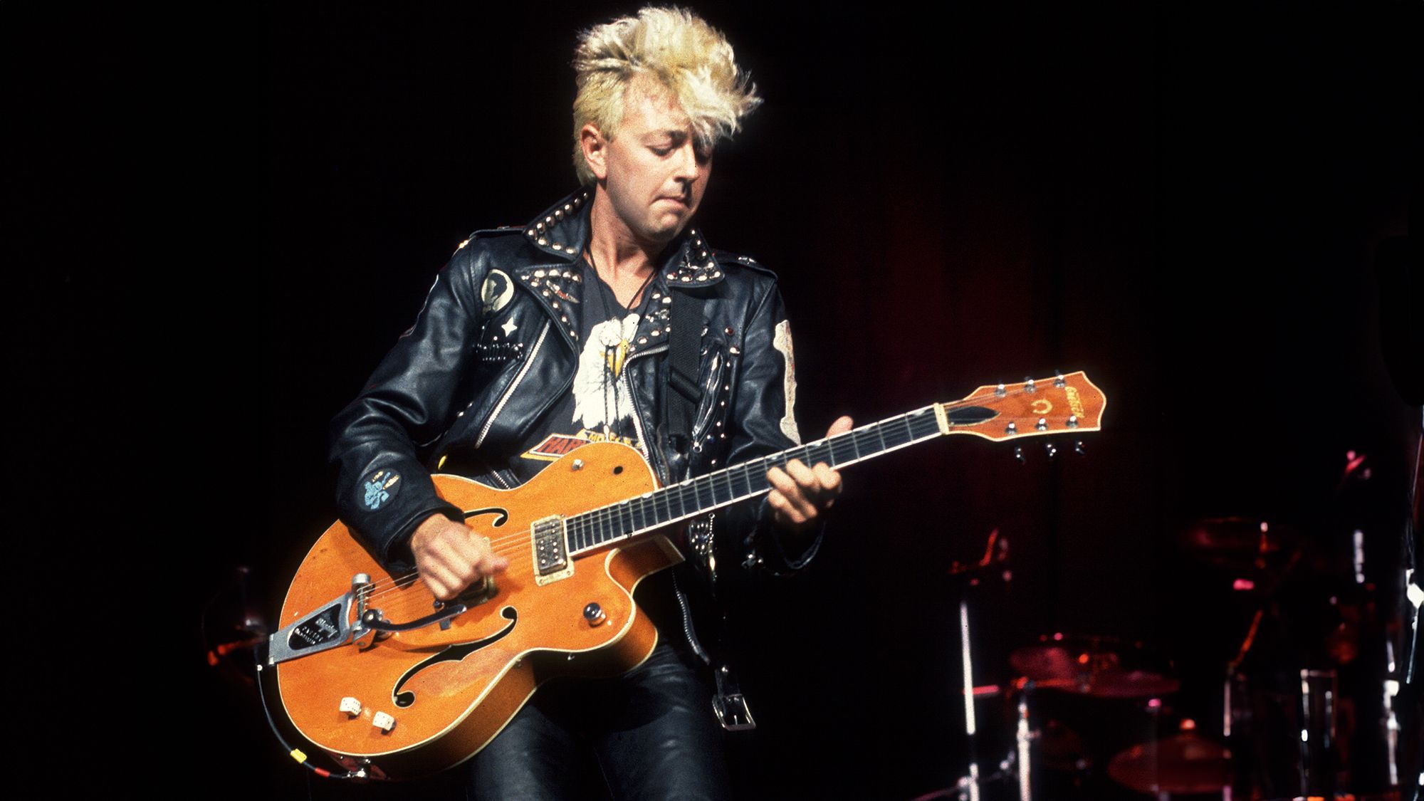 2000x1125 Brian Setzer on the stunt that destroyed his Gretsch 6120