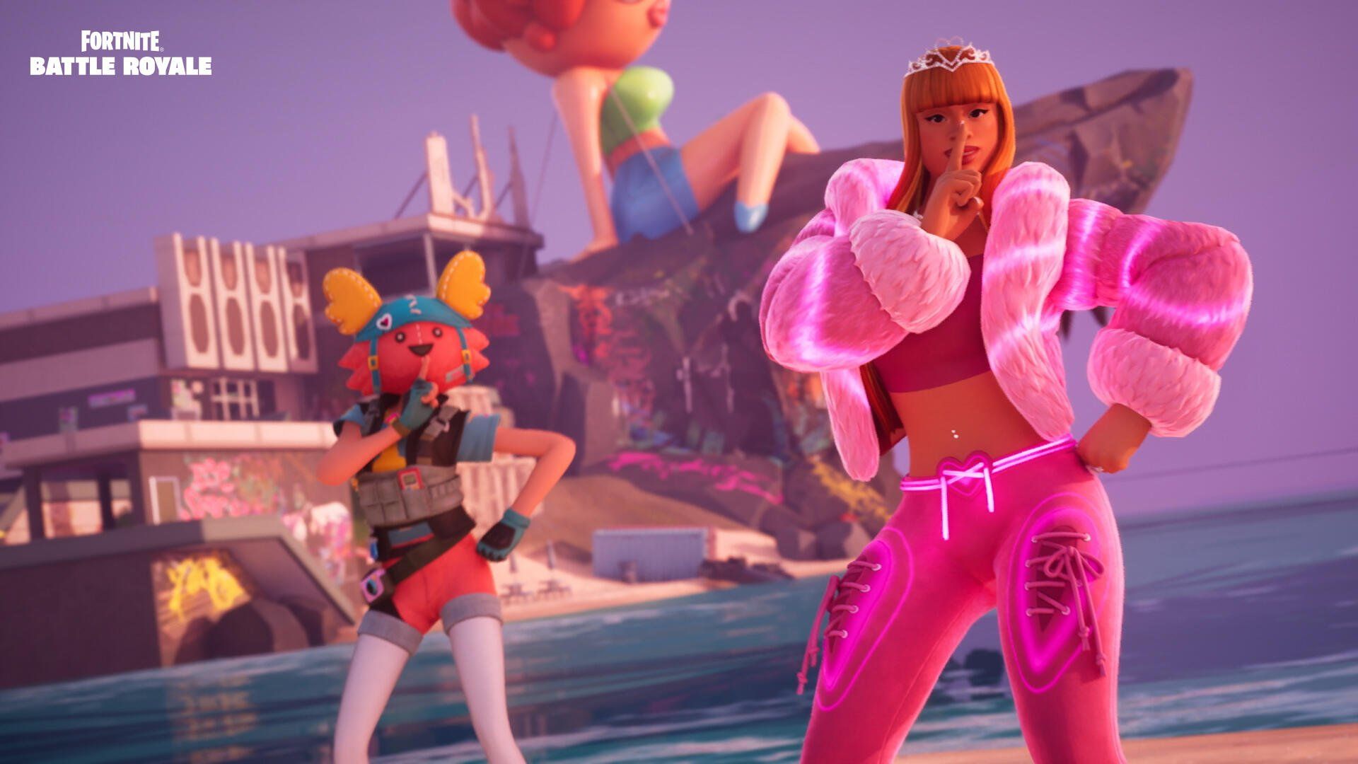 1920x1080 Ice Spice shines bright in Fortnite HD Wallpaper Royalex1080