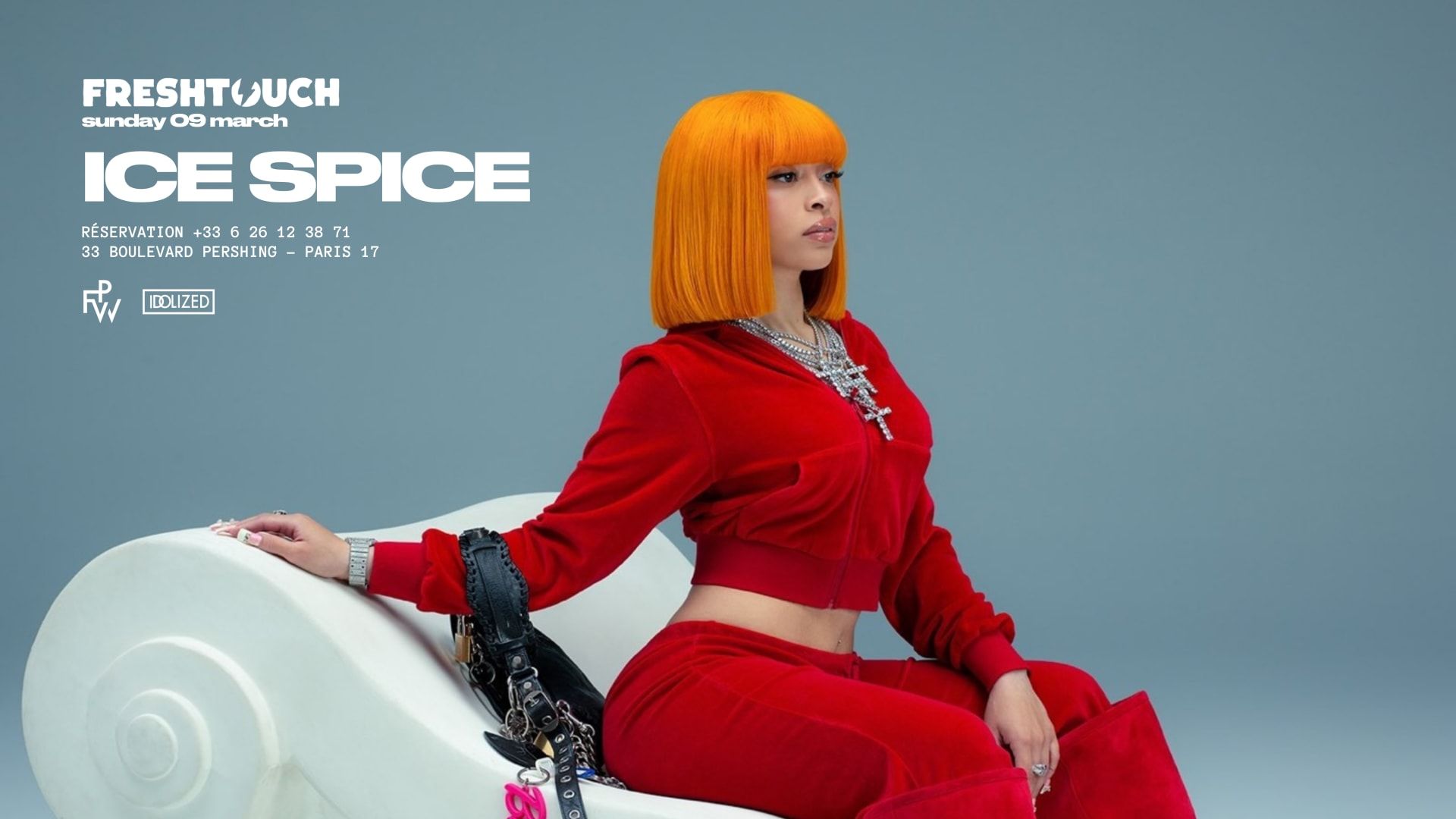 1920x1080 Ice Spice Showcase Fresh Touch I Every Sunday. Paris · Shotgun Tickets