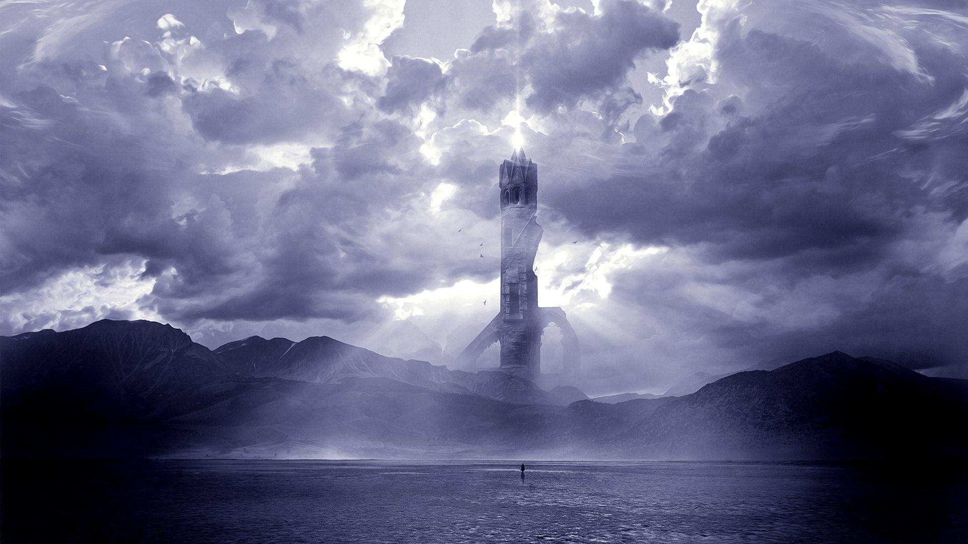 1920x1080 Dark Tower Desktop Background. Girly Eiffel Tower Wallpaper, Tower God Wallpaper and Tower of Terror Wallpaper