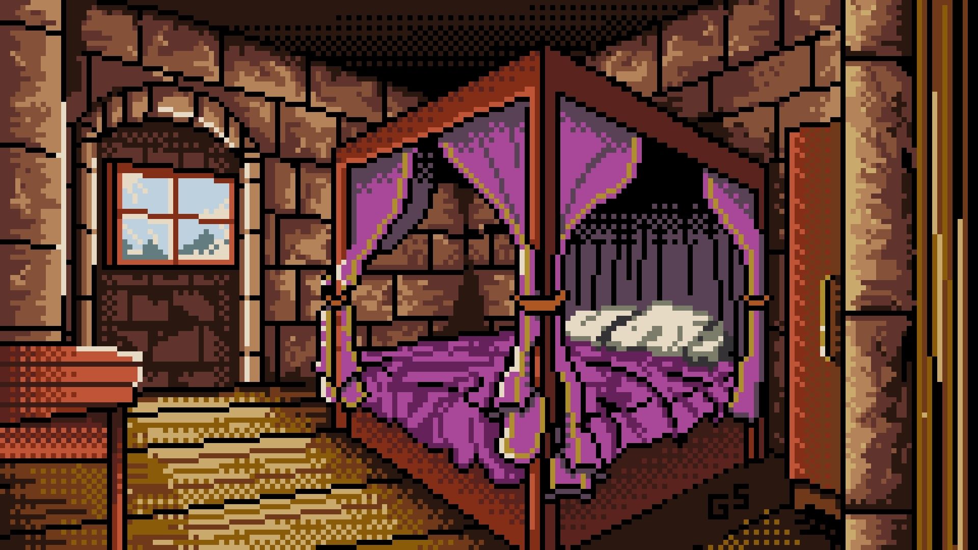 1920x1080 Inn Bedroom by Thisisgevorkart on Newgrounds