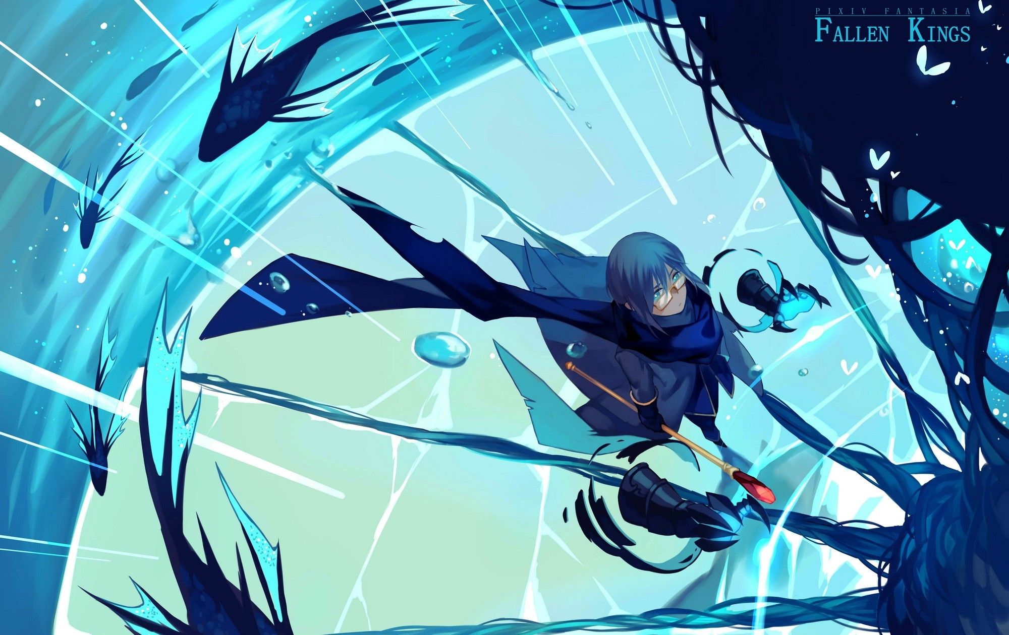 2000x1260 Pixiv Fantasia Fallen Kings HD Anime Wallpaper FK Adventurex1260