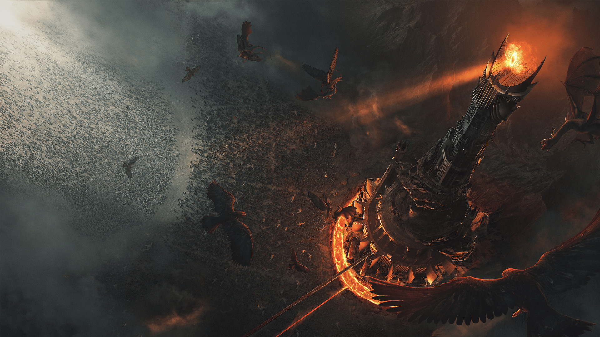1920x1080 Mordor's Watchtower HD Wallpaperx2063
