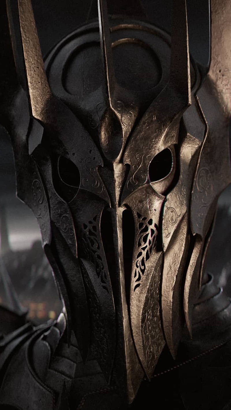 800x1423 Dark lord sauron, lotr, rings, HD phone wallpaper