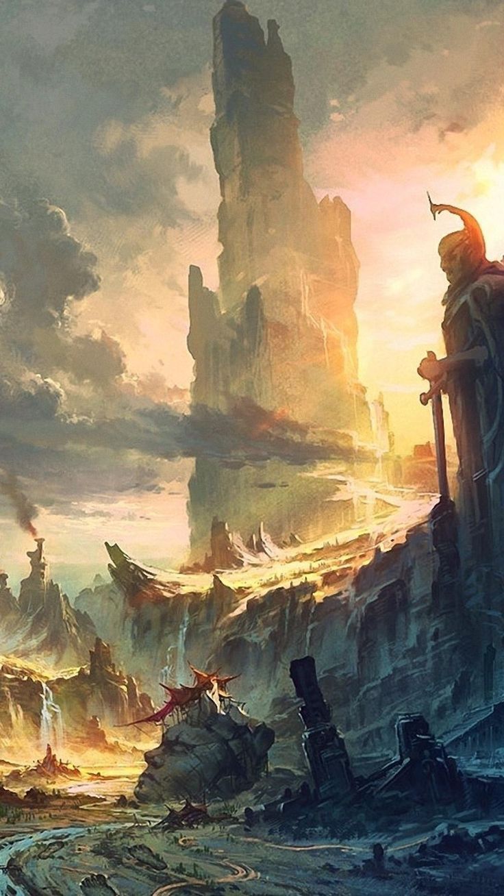 736x1308 Awesome Lord of The Rings Art Wallpaper