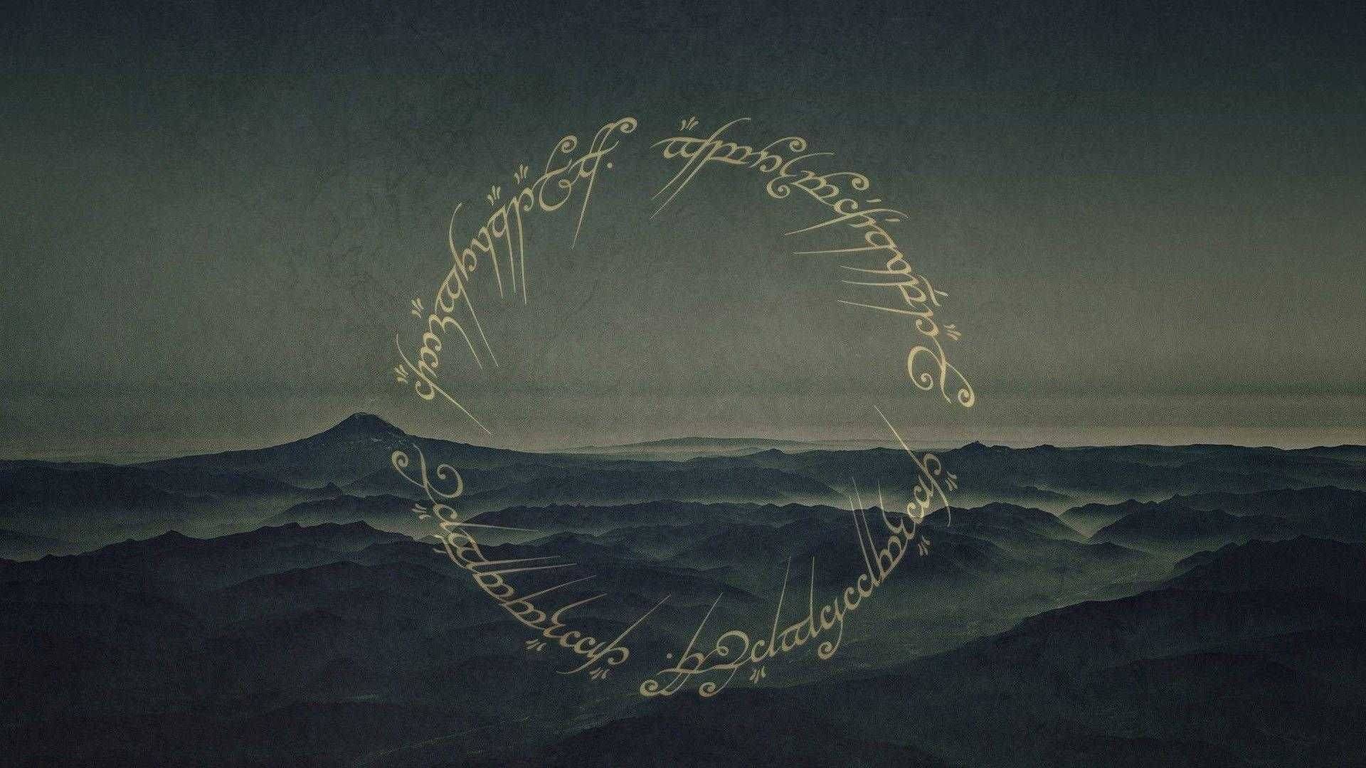 1920x1080 Lord Of The Rings Aesthetic Wallpaper