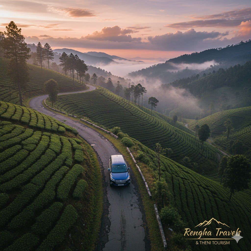 1024x1024 Sivakasi to Meghamalai: A Luxurious Escape to the “High Wavy Mountains” with Rengha Travels & Theni Tourism!