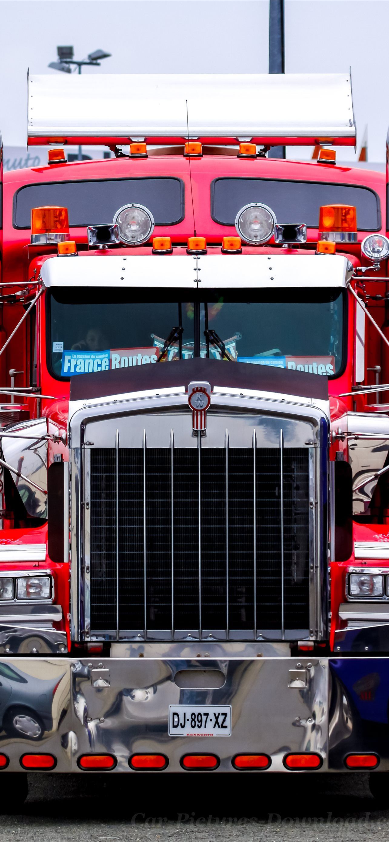 1284x2778 daf truck iPhone Wallpaper Free Download