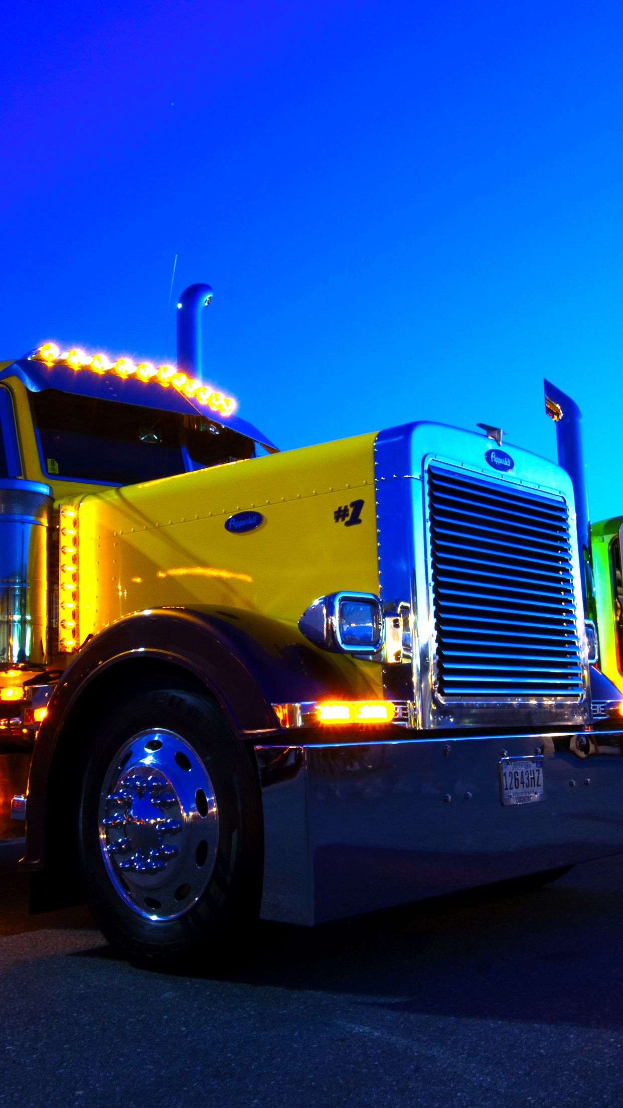 1242x2208 American Truck Wallpaper for iPhone Pro Max, X, 6
