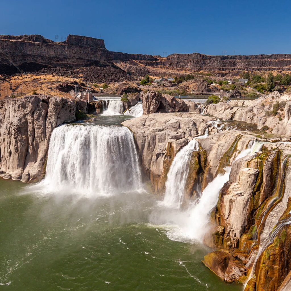 1024x1024 Twin Falls and the Sawtooth Mountains