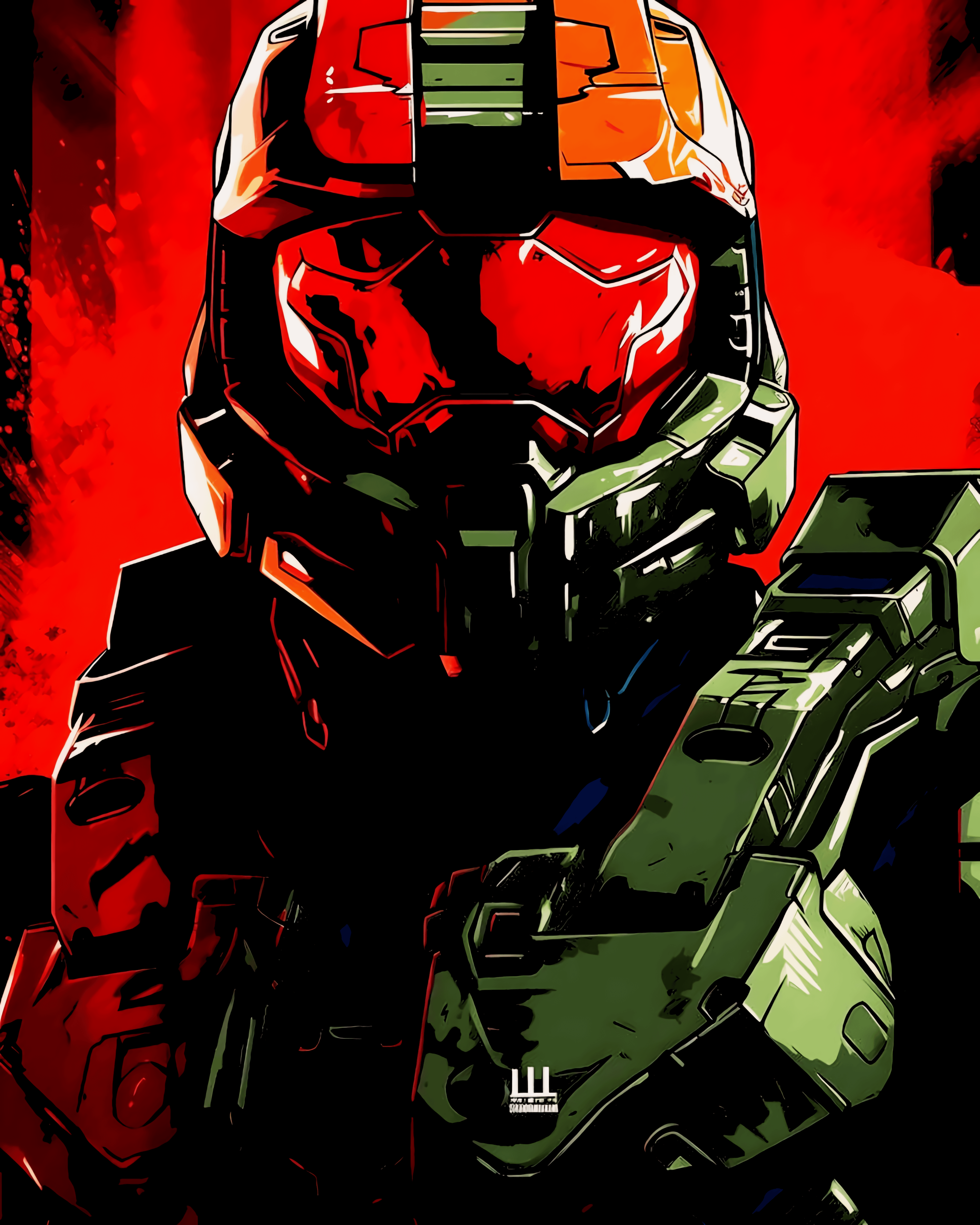 2880x3600 Master Chief (2880x3600)