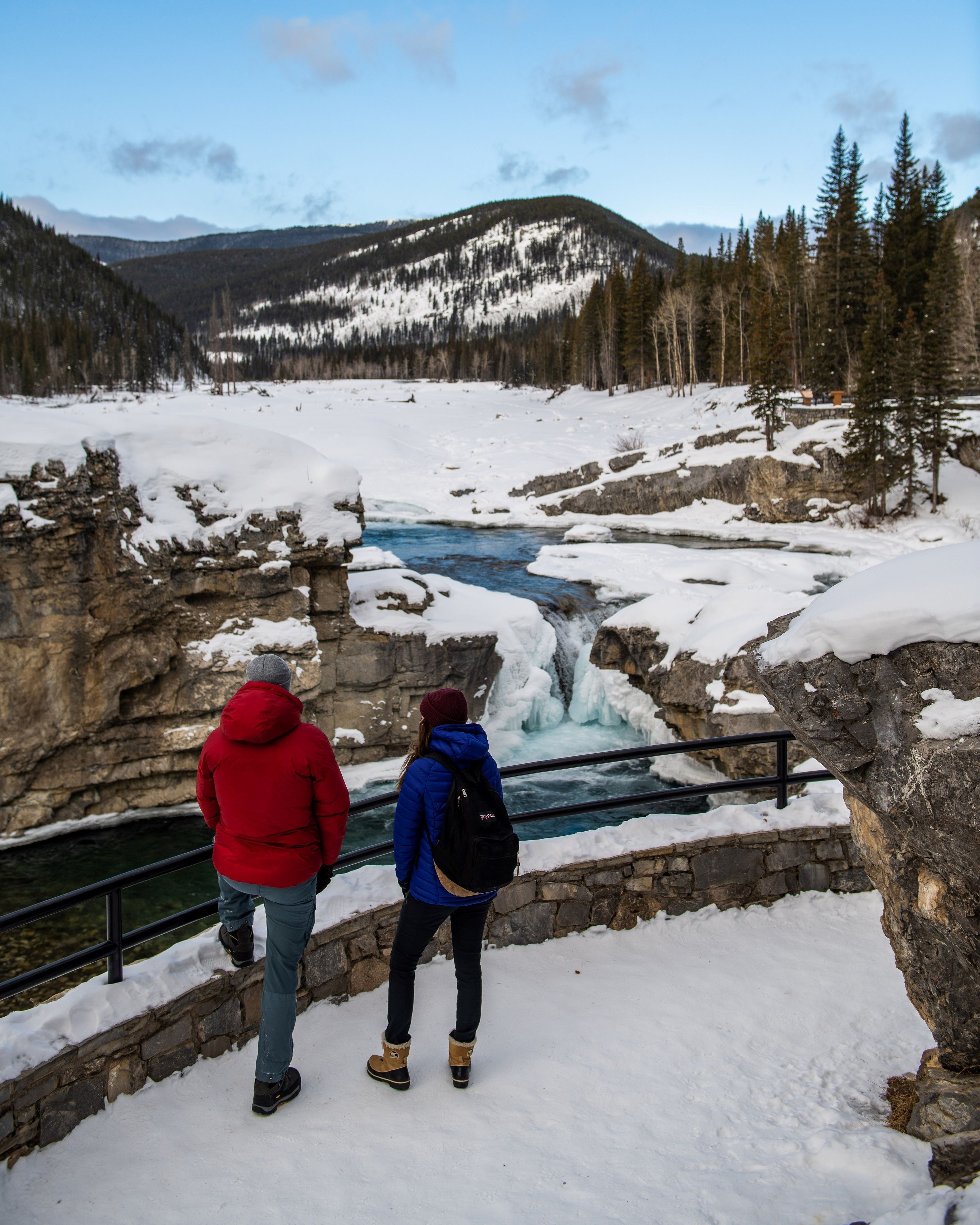 2880x3600 Elbow Falls. Canada's Alberta