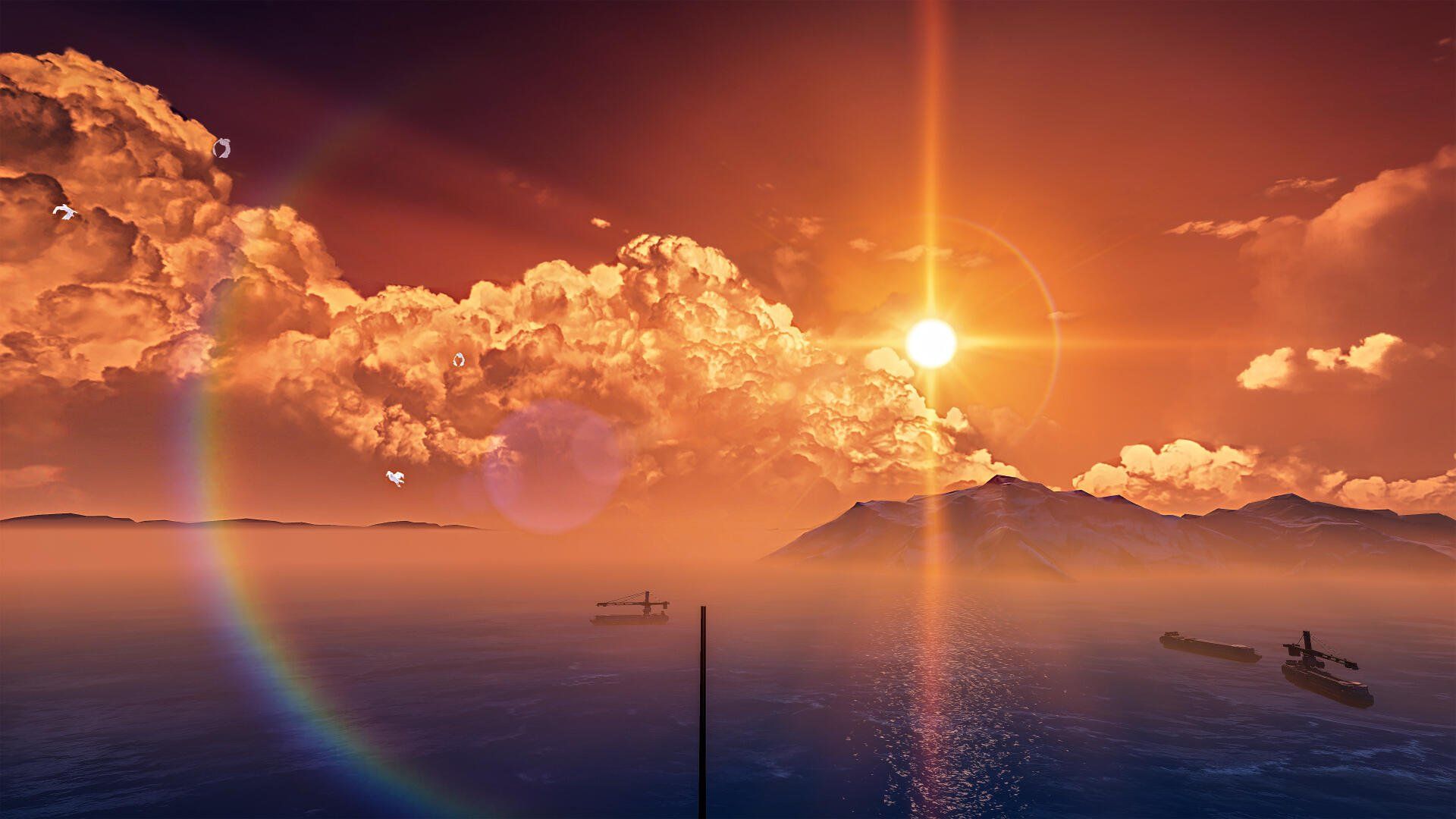 1920x1080 Wuthering Waves: Stunning 8K Ultra HD Sunset Serenity Wallpaper