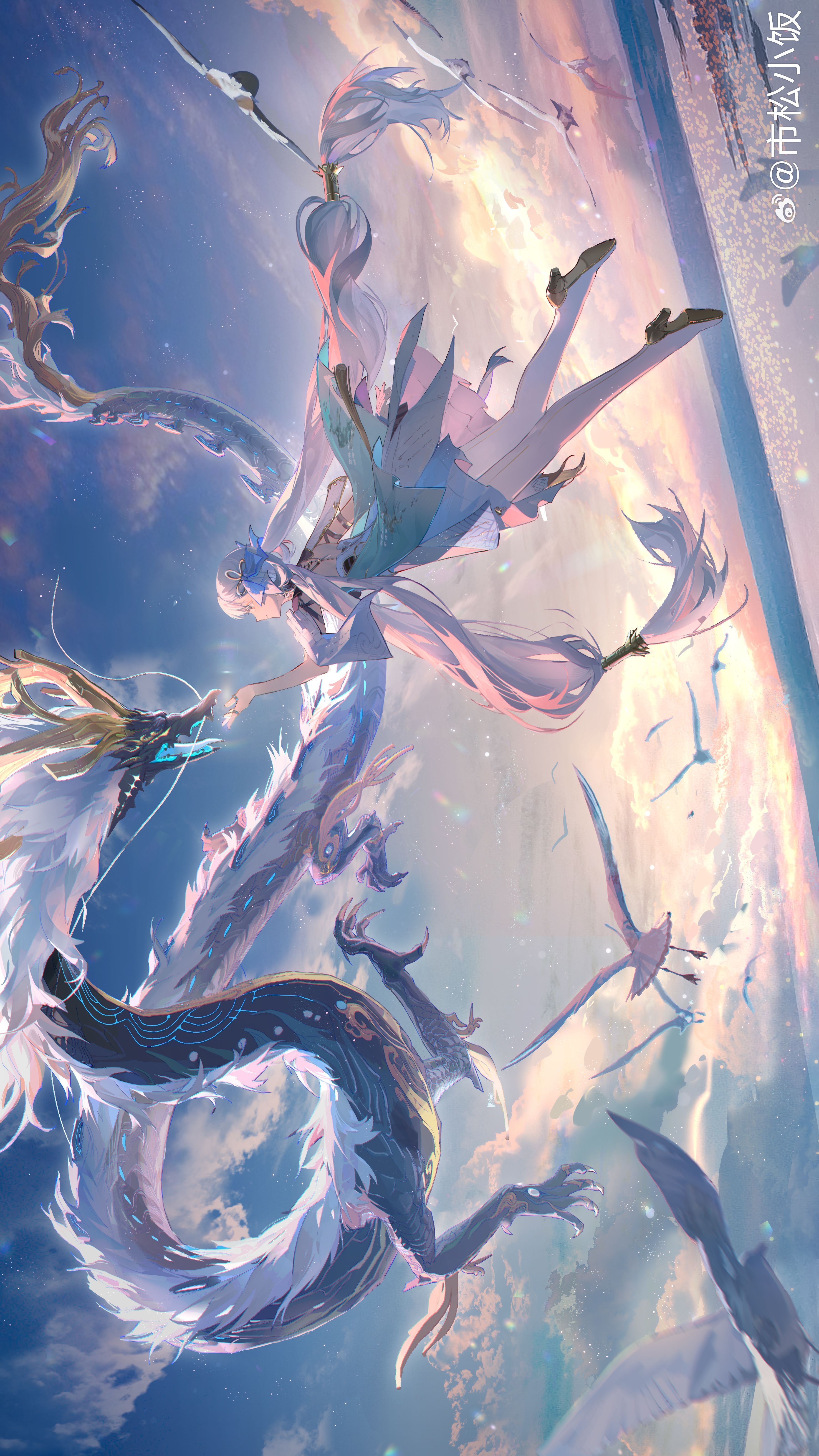 3600x6400 WUWA (Wuthering Waves) ideas. waves, waves wallpaper, anime art