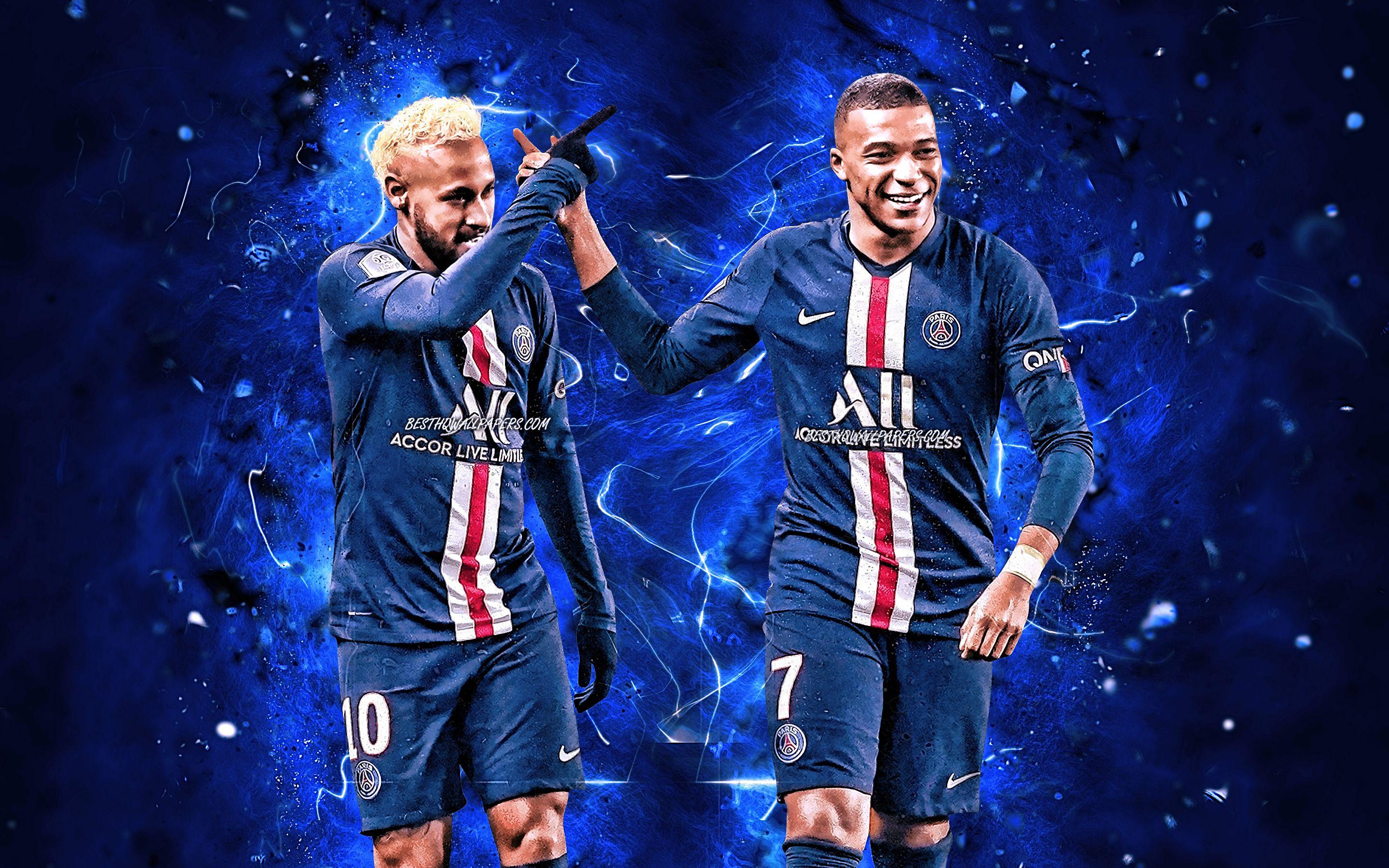 Neymar and Mbappe Wallpapers - Top Free Neymar and Mbappe Backgrounds