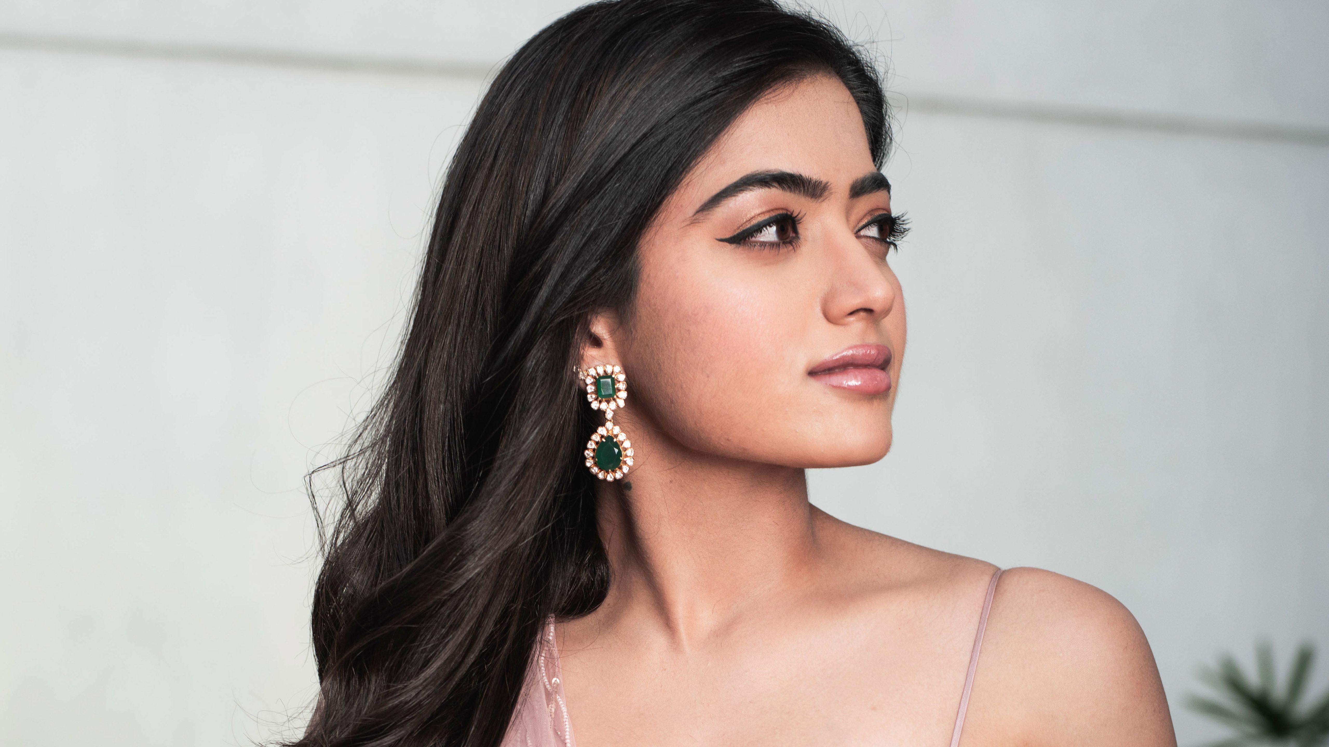 5120x2880 Rashmika Mandanna 4K 5K Wallpaper, HD Indian Celebrities