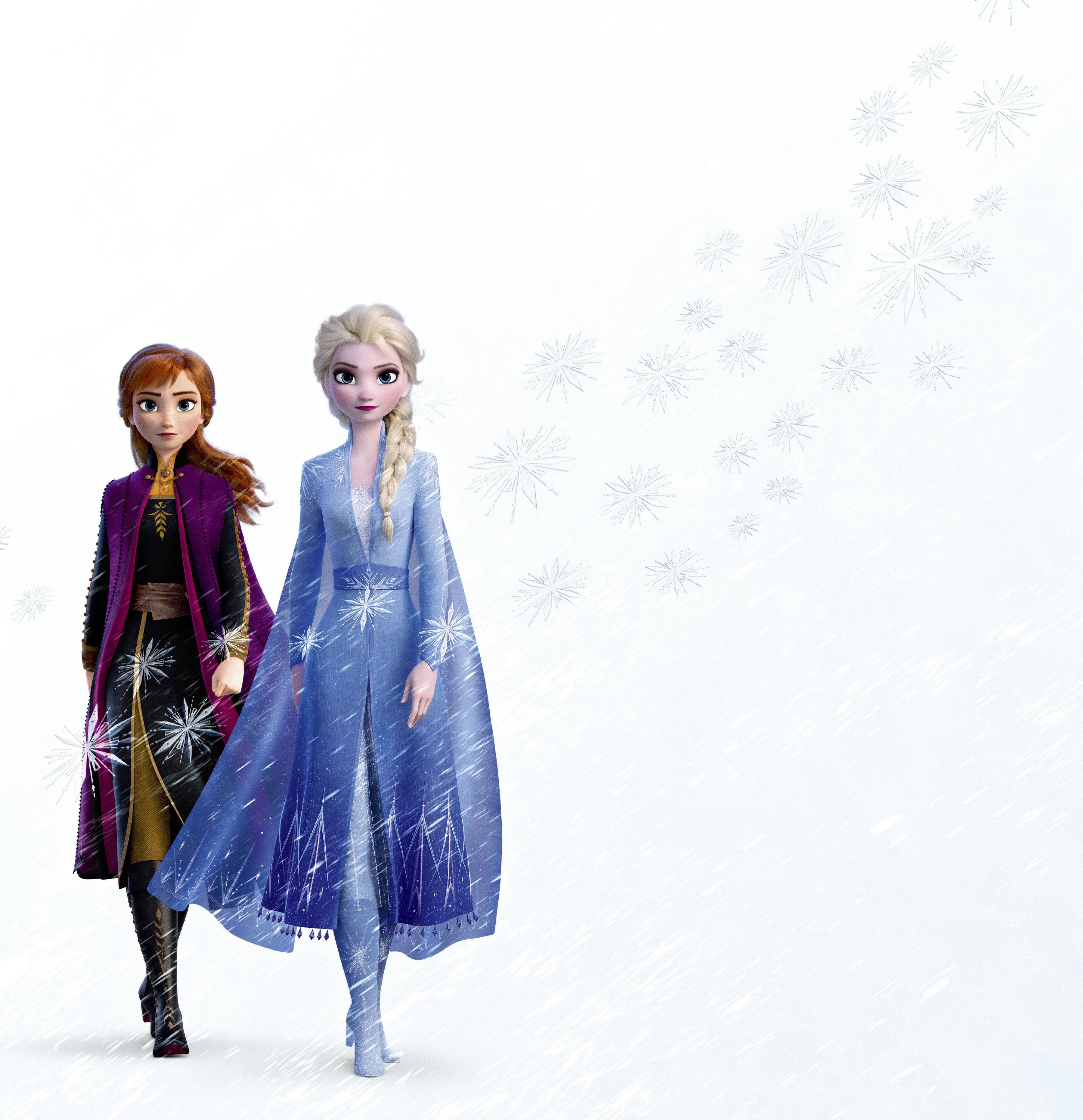 4241x4384 Frozen 2 4241×4384 Queen Elsa Ana Animation 4k