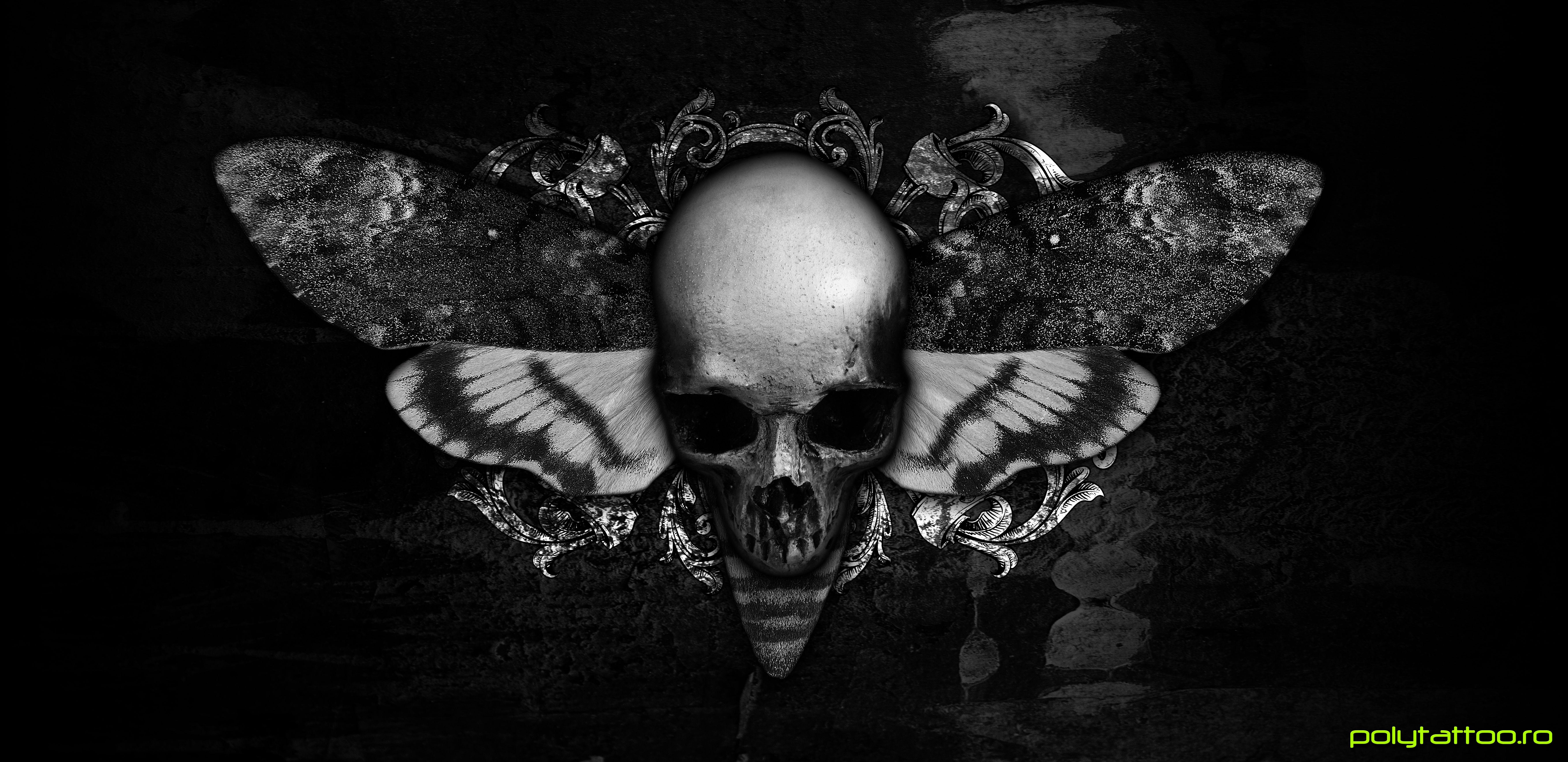 Skull Tattoo Wallpapers - Top Free Skull Tattoo Backgrounds