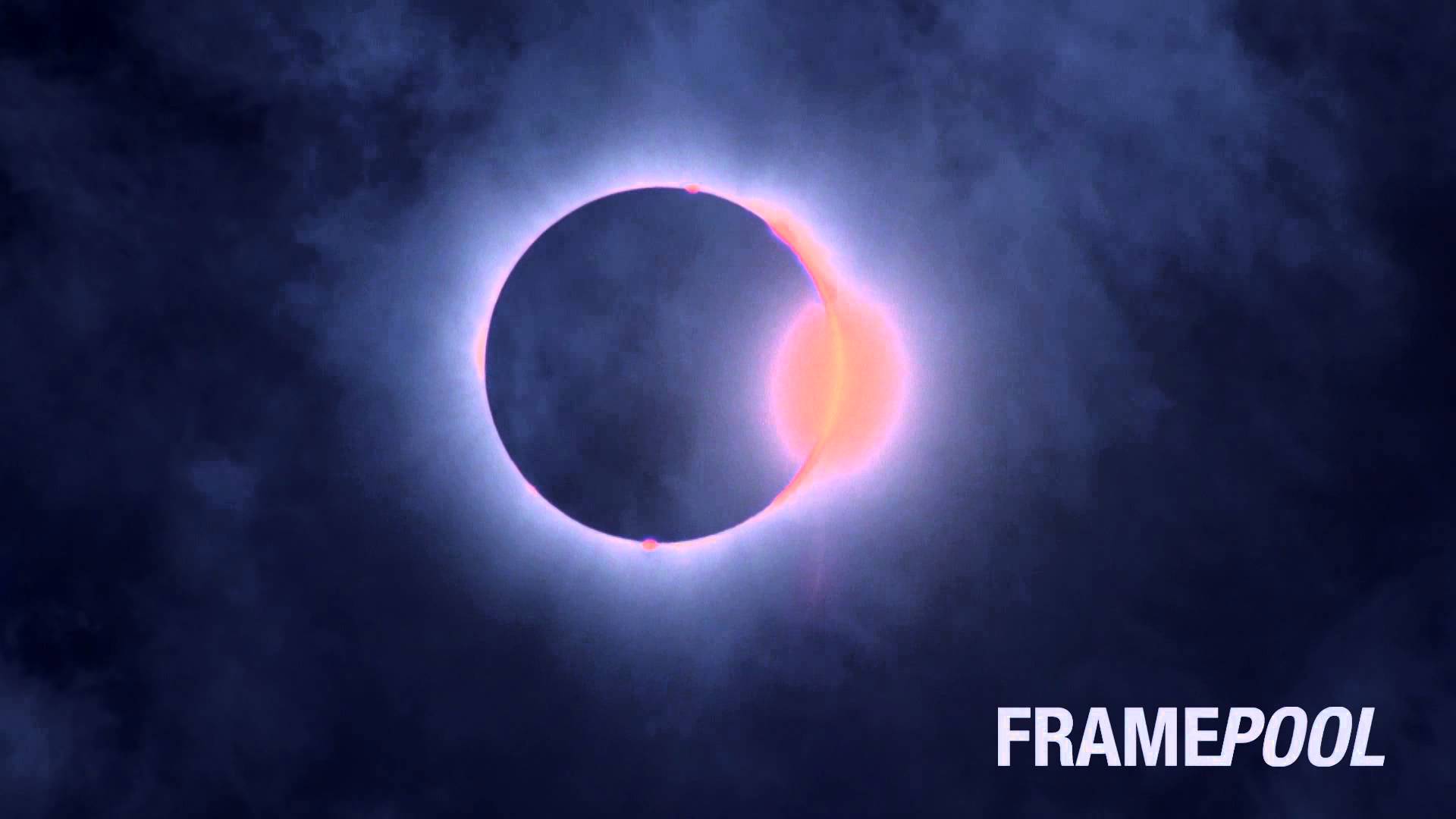 1920x1080 Solar eclipse HD footage