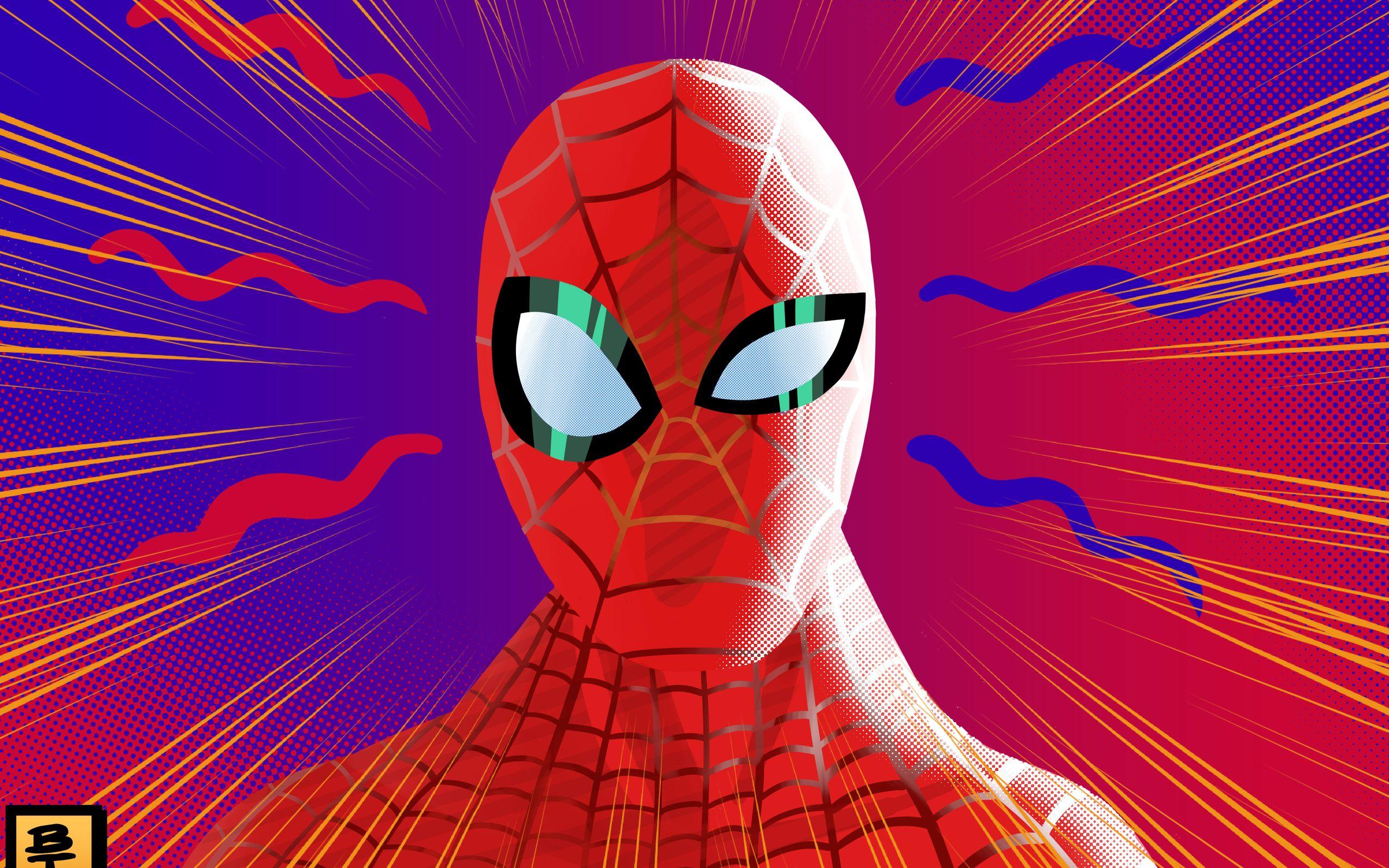 2560x1600 Spiderman Abstract Art 4k 2560x1600 Resolution HD 4k