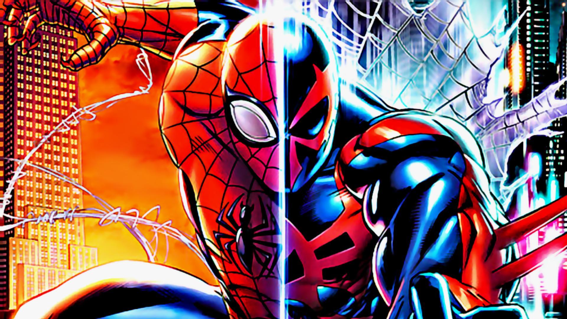 1920x1080 Spider Man 2099 Background 1080P