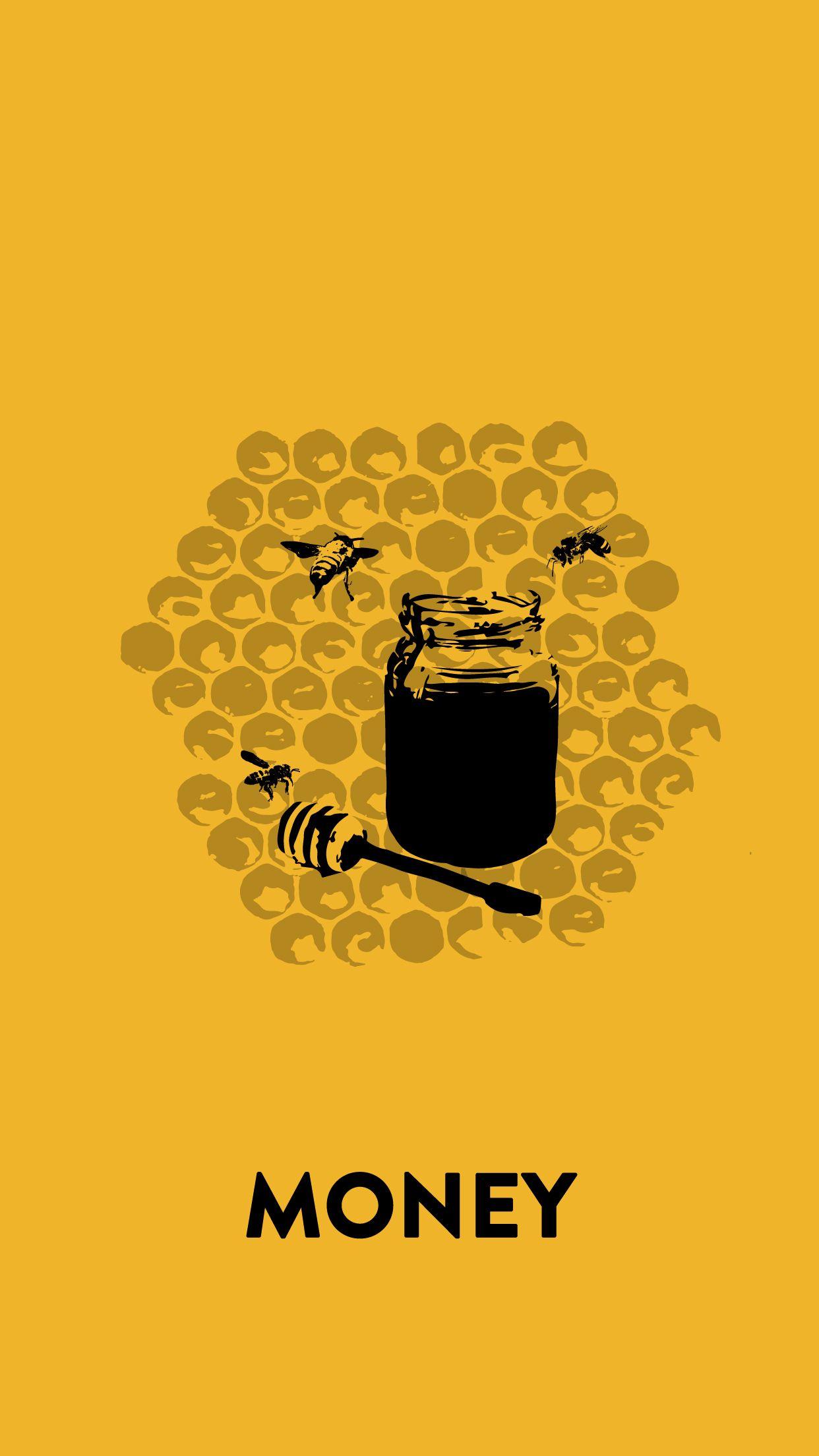 1242x2208 Bees & Honey