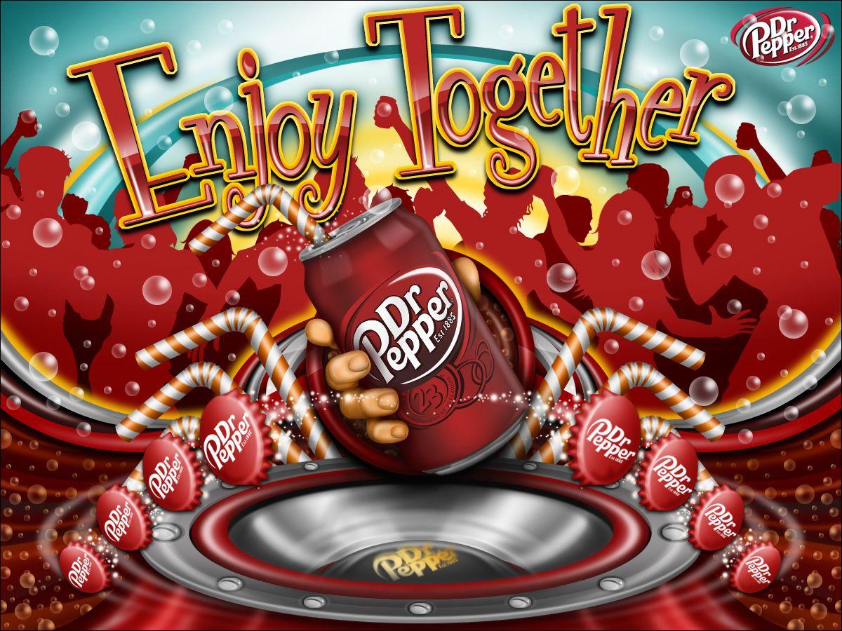 1200x900 Free download Enjoy Dr Pepper Together Art