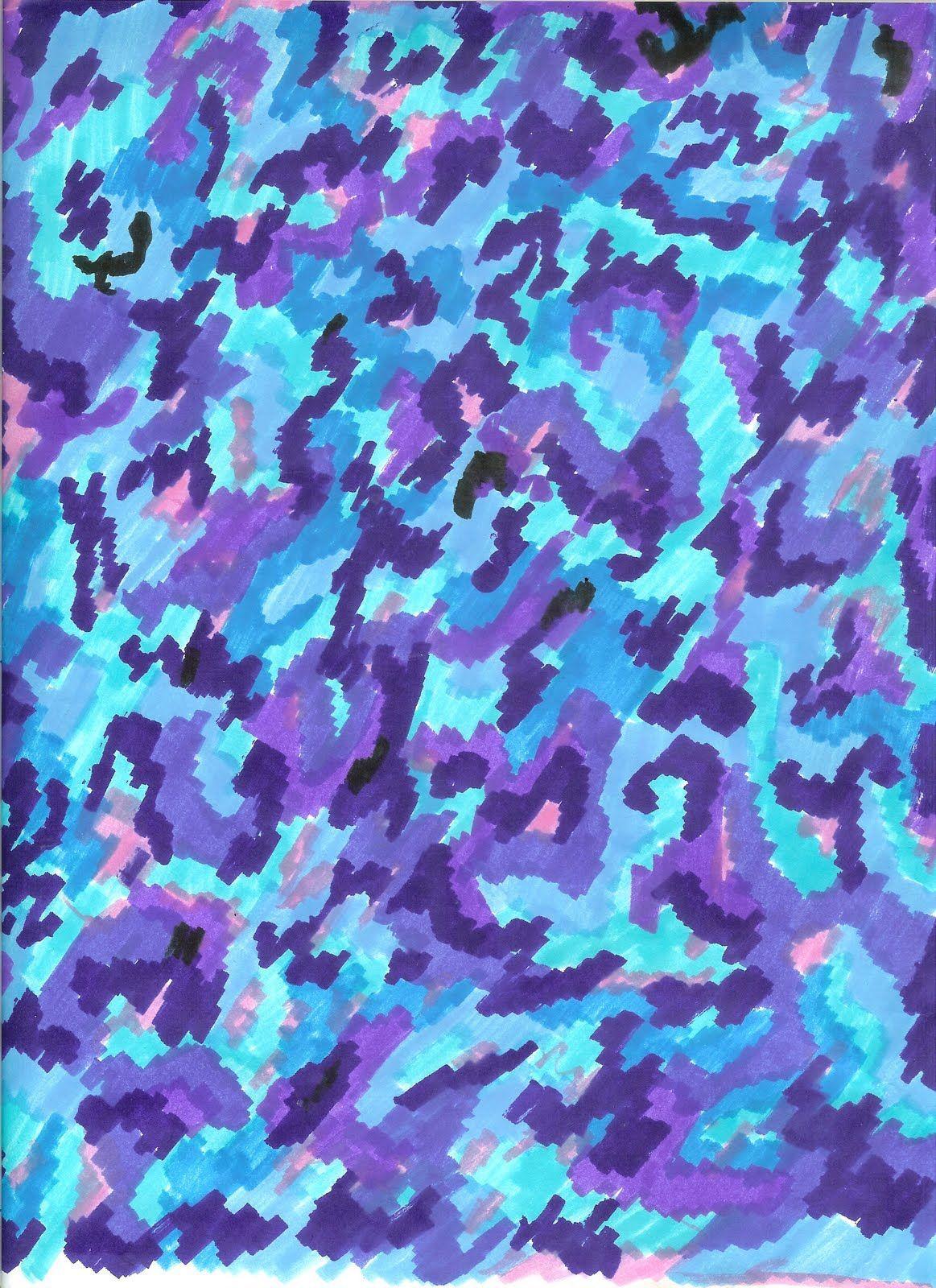Purple Camouflage Wallpaper