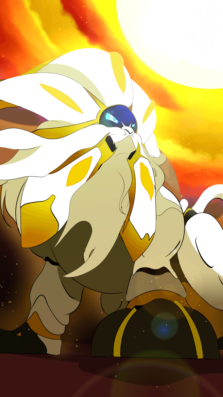 750x1334 Video Game Pokémon Sun And Moon (750x1334) Wallpaper