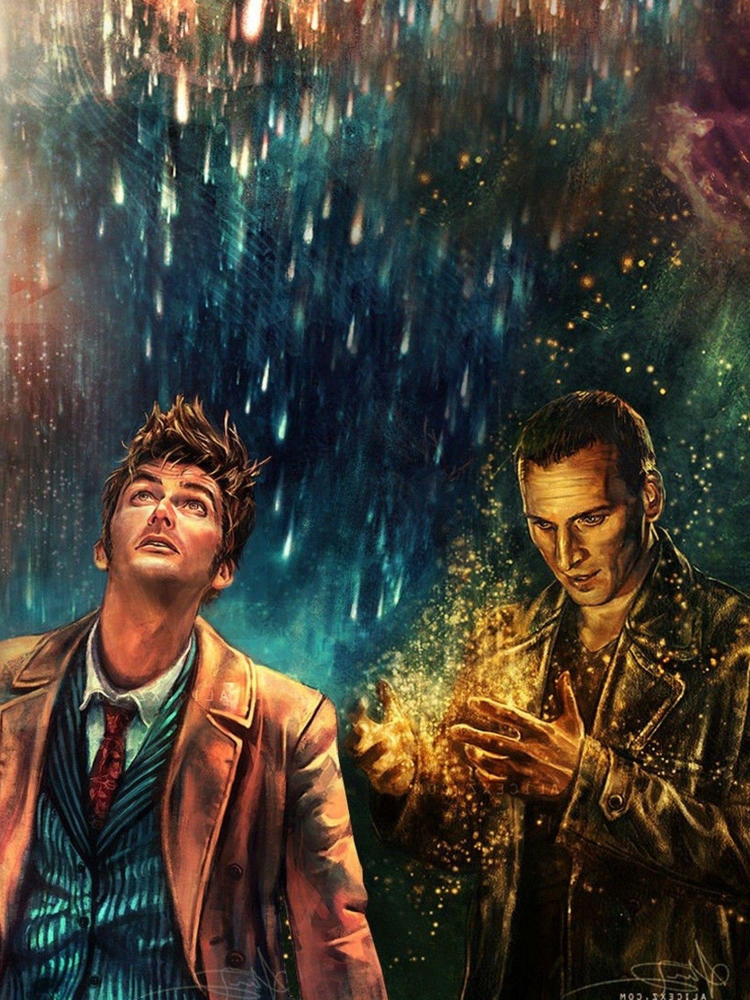 1536x2048 Download 1536x2048 Doctor Who, Artwork, Sci Fi Tv Series