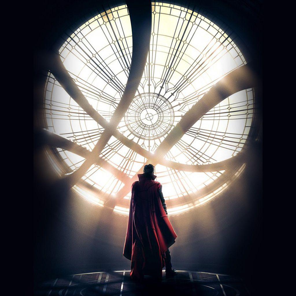 1024x1024 Doctor Strange Disney Poster Art Illustration iPad Wallpaper Free