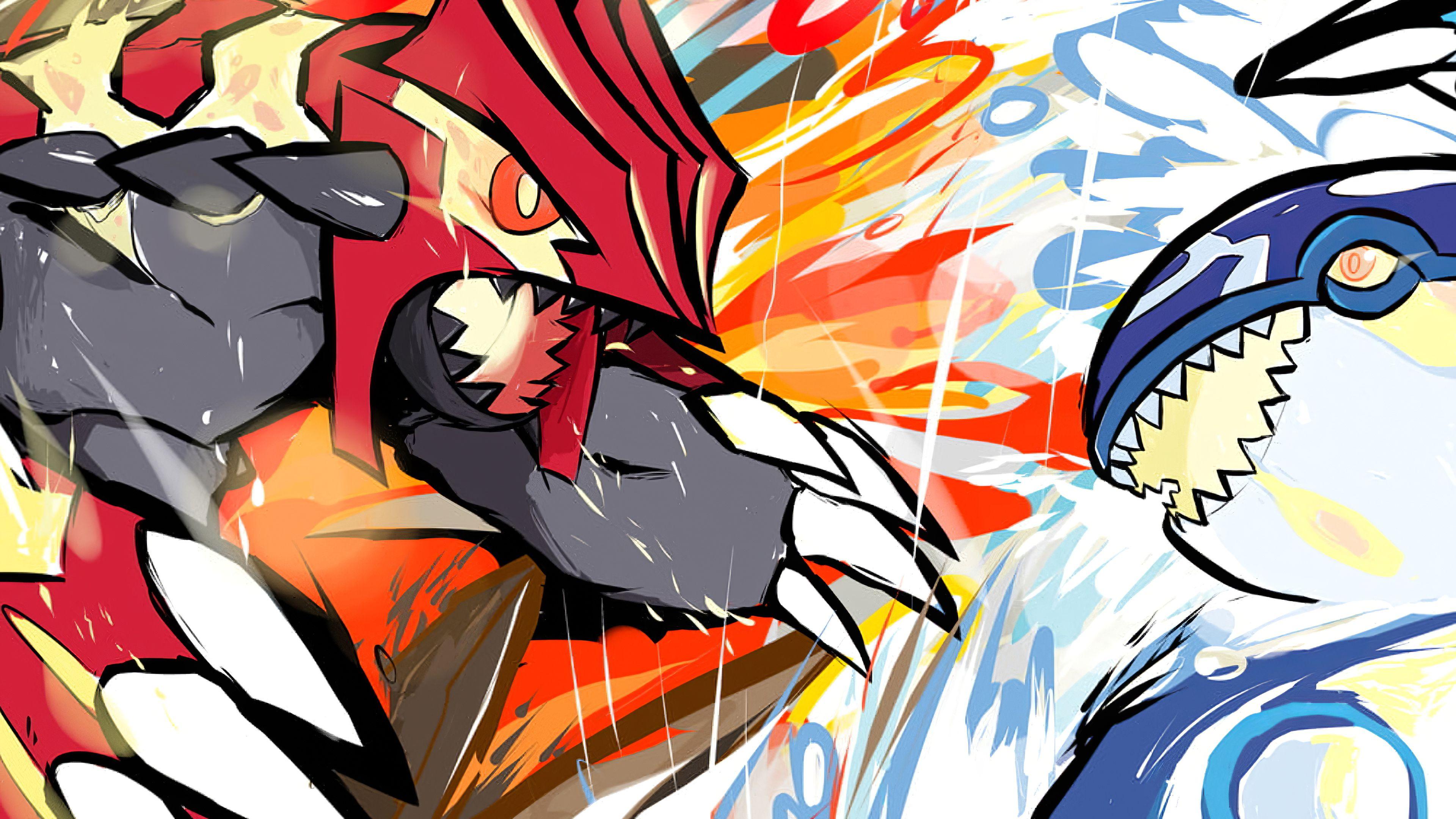 3840x2160 Pokeon Groudon 4k, HD Artist, 4k Wallpaper, Image, Background, Photo and Picture