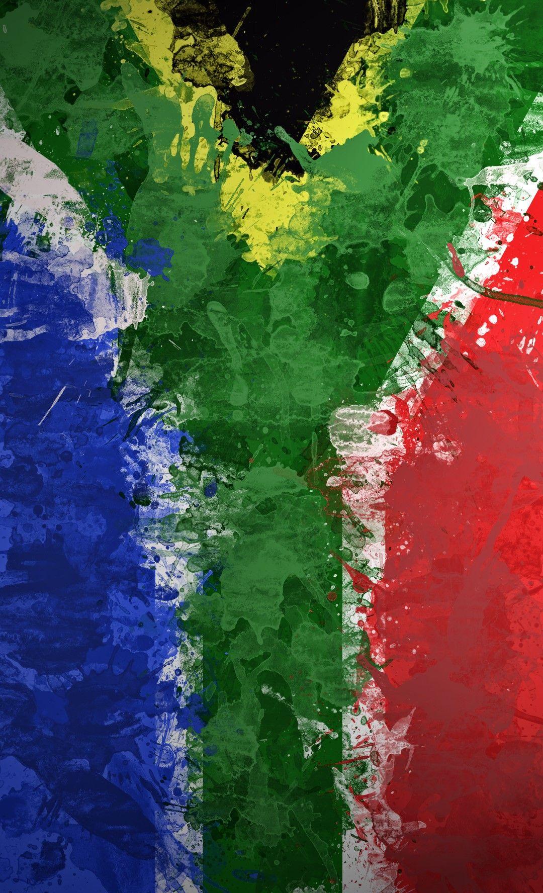 1080x1776 African Flags Wallpaper