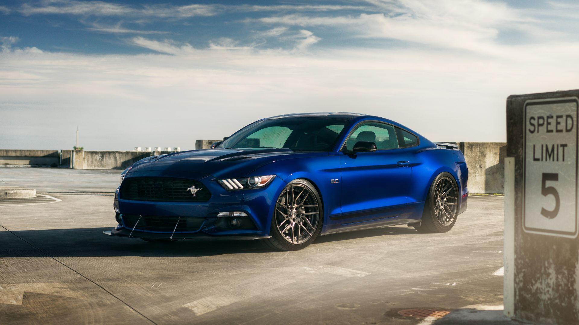 1920x1080 Download Muscle car, Modern, Ford Mustang wallpaper, 1920x1080