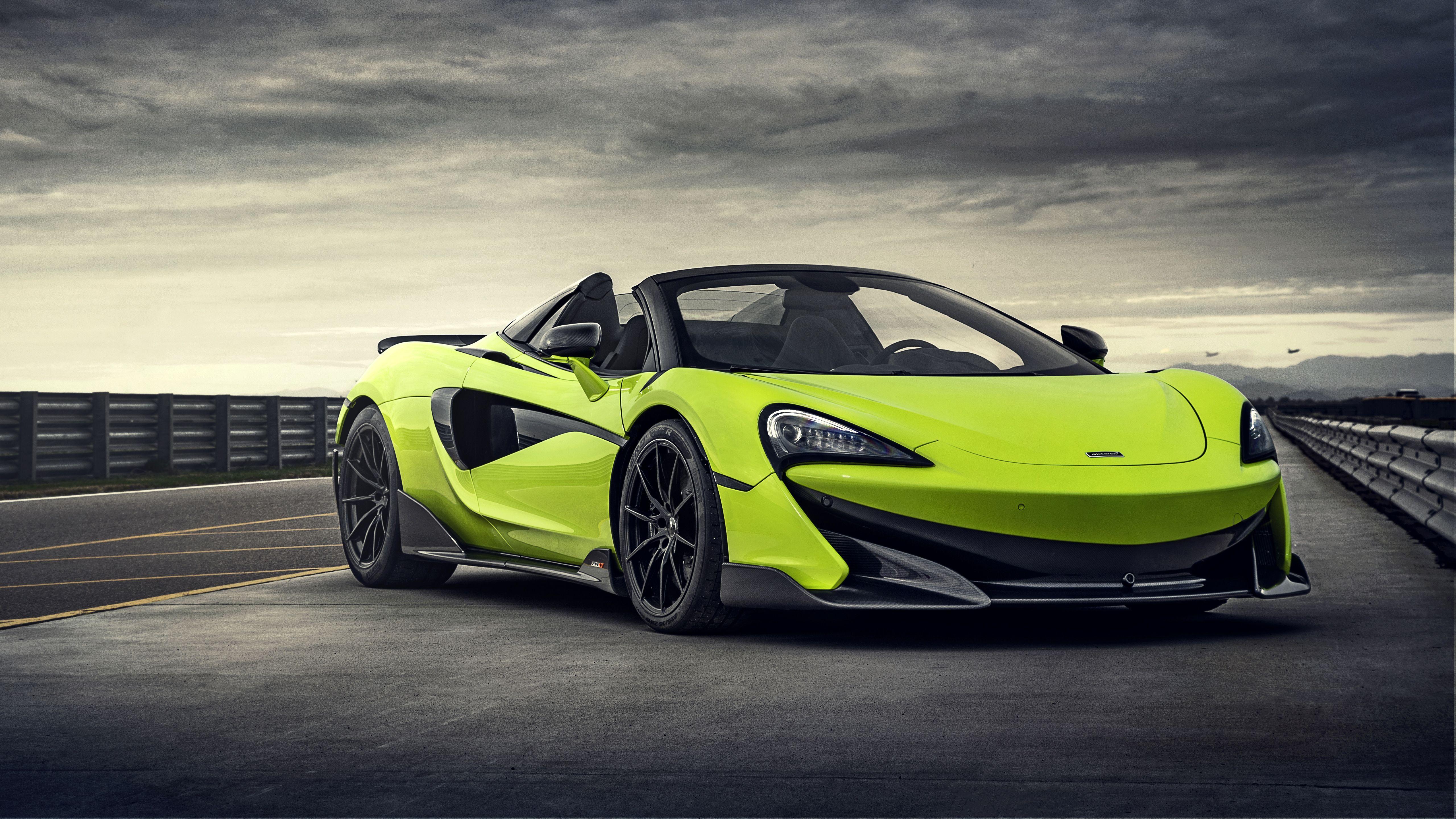 5120x2880 McLaren 600LT Spider 2019 5K Wallpaper
