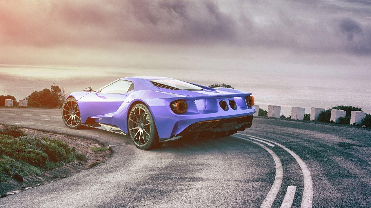 1280x720 4K Wallpaper of Ford GT Concept & Porsche 918 Spyder