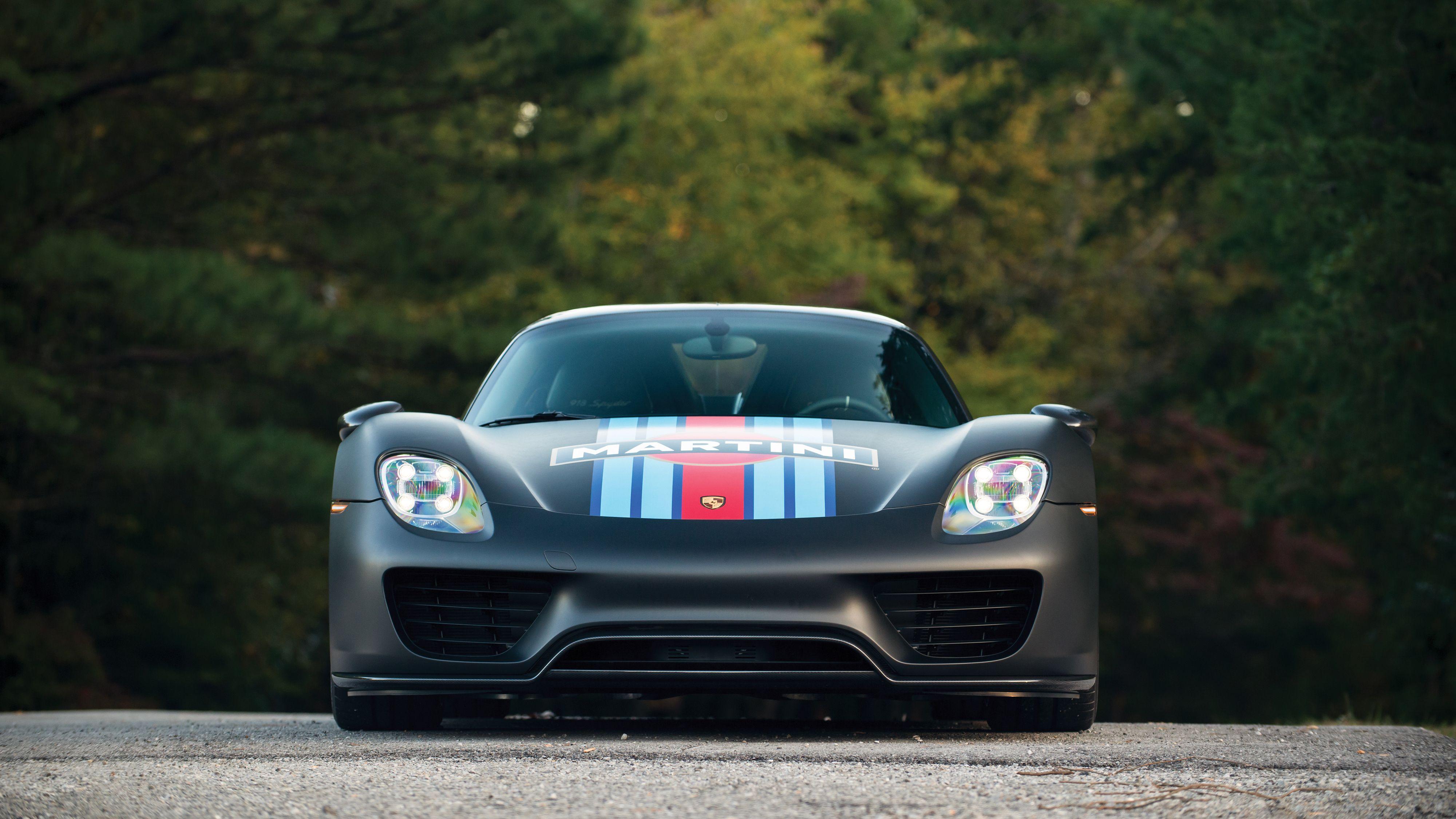 4000x2250 Porsche 918 Spyder Weissach Package Martini Racing 4K 3 Wallpaper Car Wallpaper