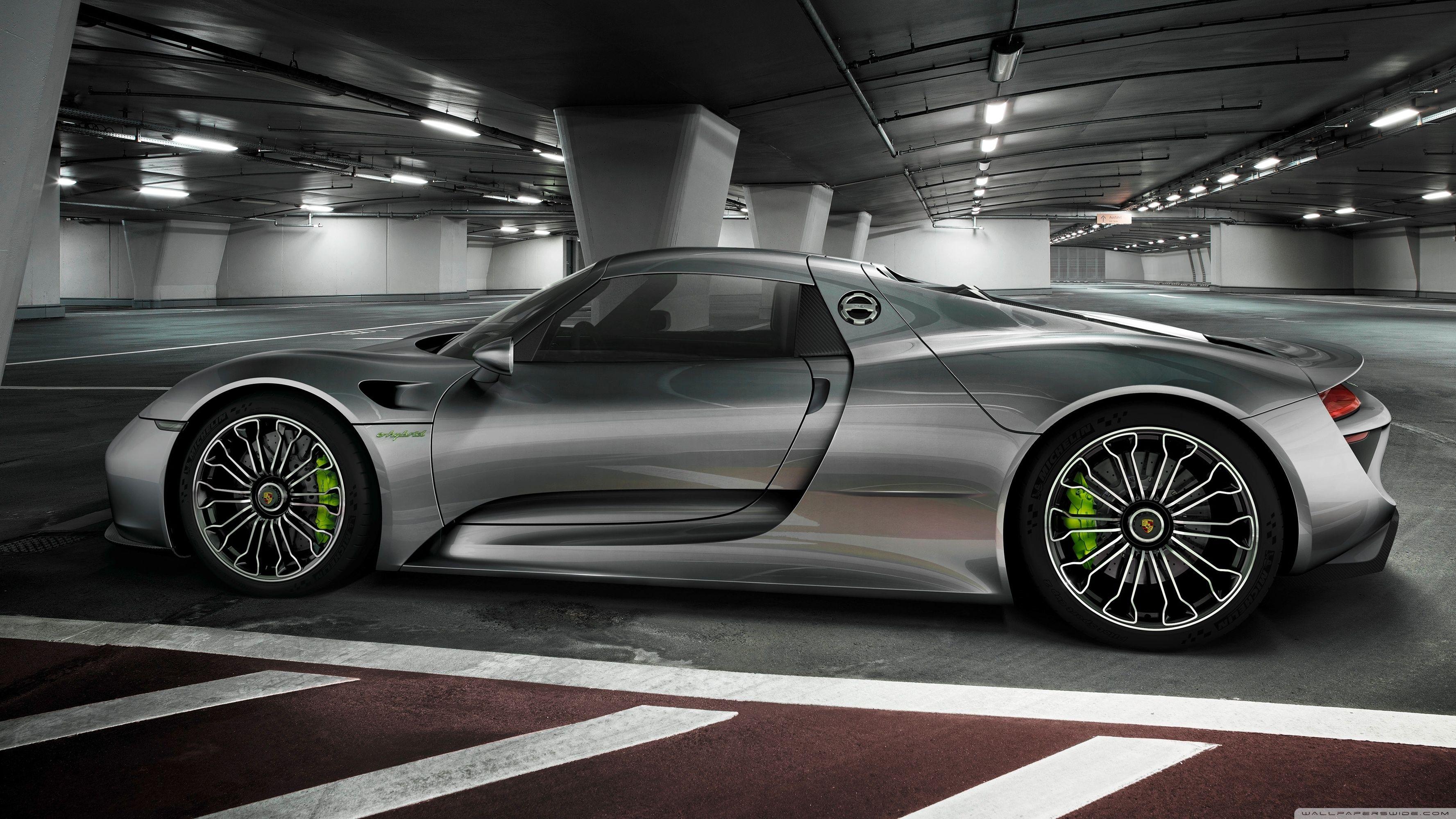 3554x1999 Porsche 918 Spyder Ultra HD Desktop Background Wallpaper for 4K