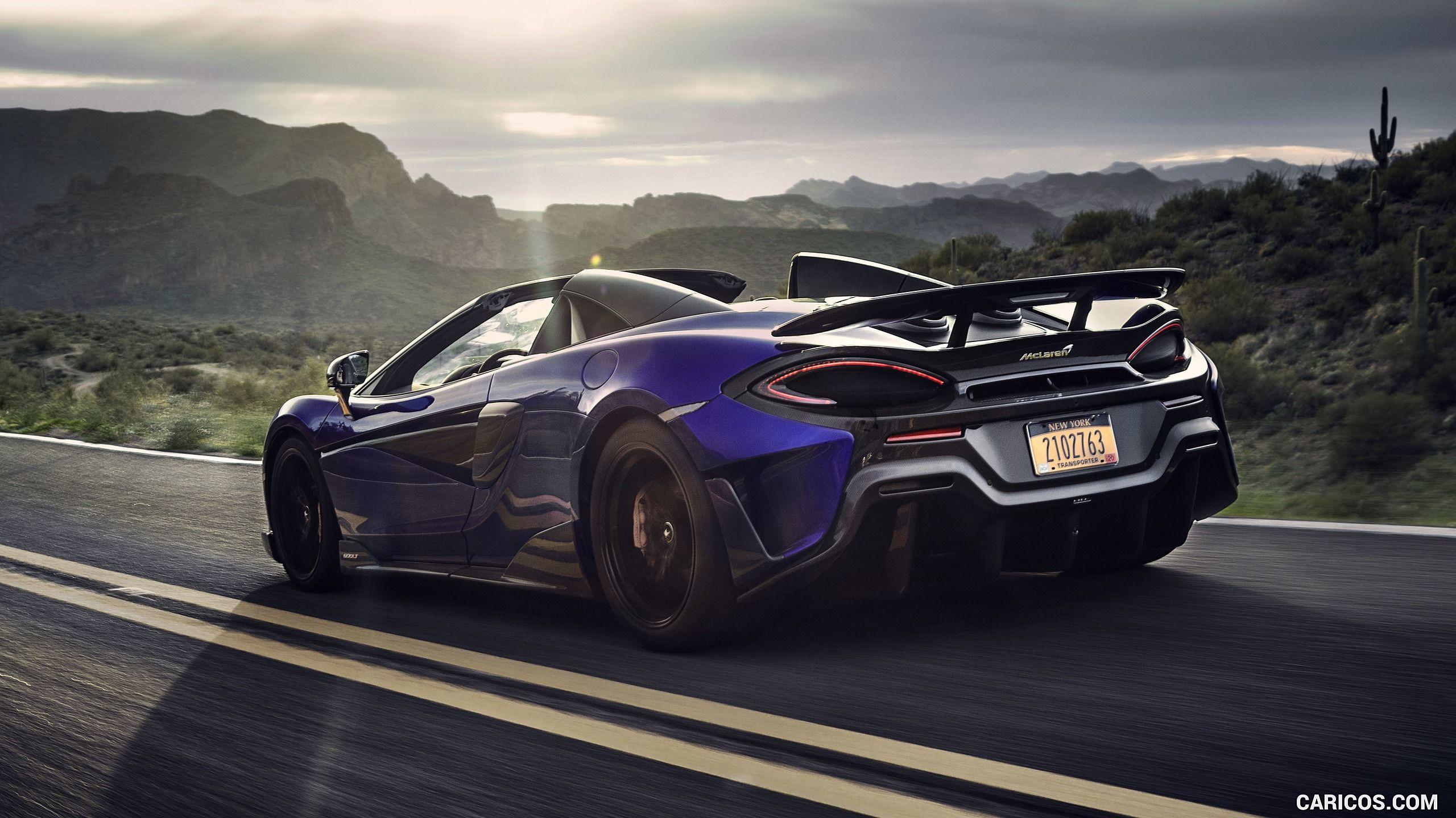 2560x1440 McLaren 600LT Spider (Color: Lantana Purple) Three