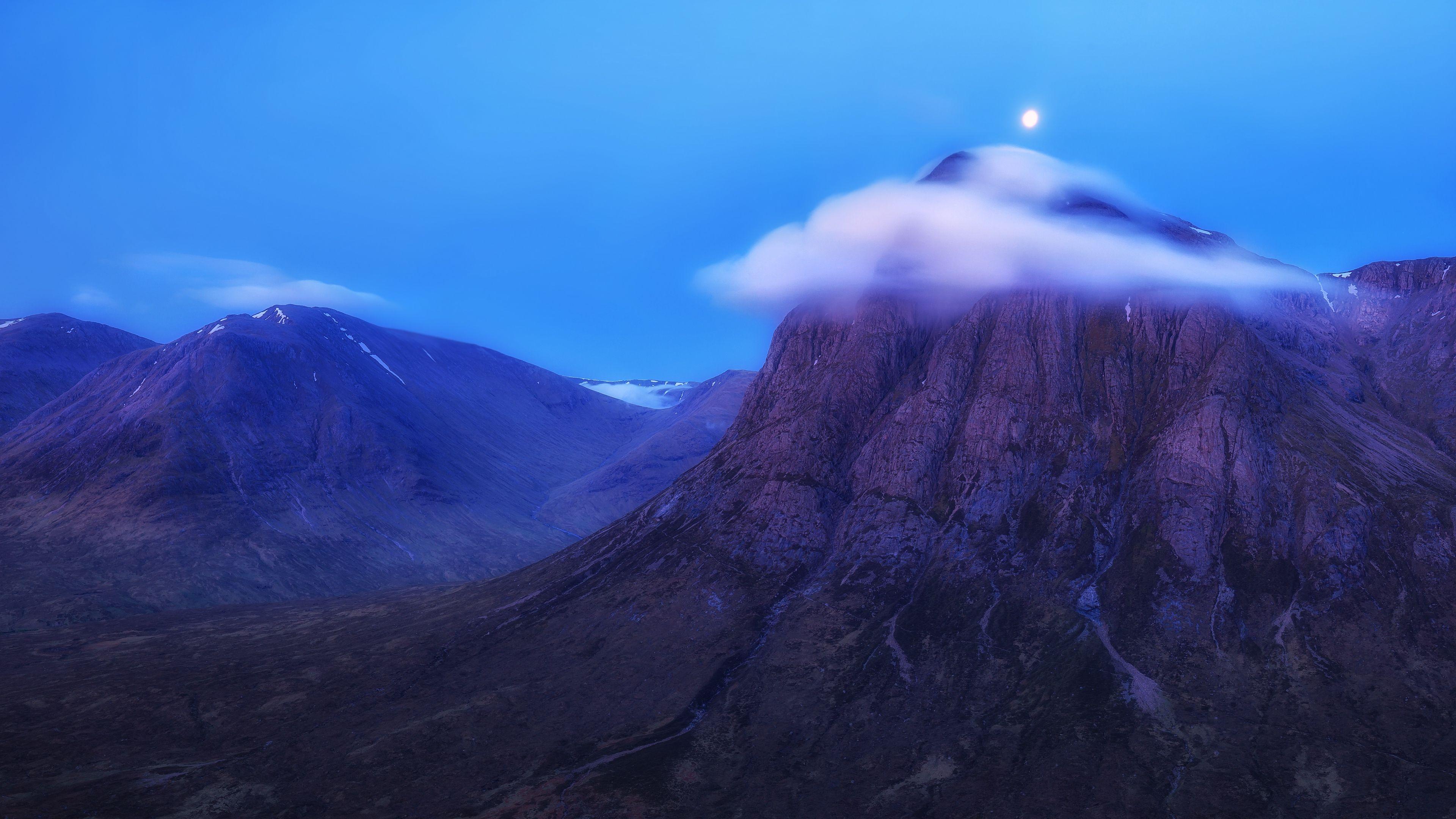 3840x2160 Wallpaper 4k mountain, peak, scotland, highlands 4k Mountain, peak