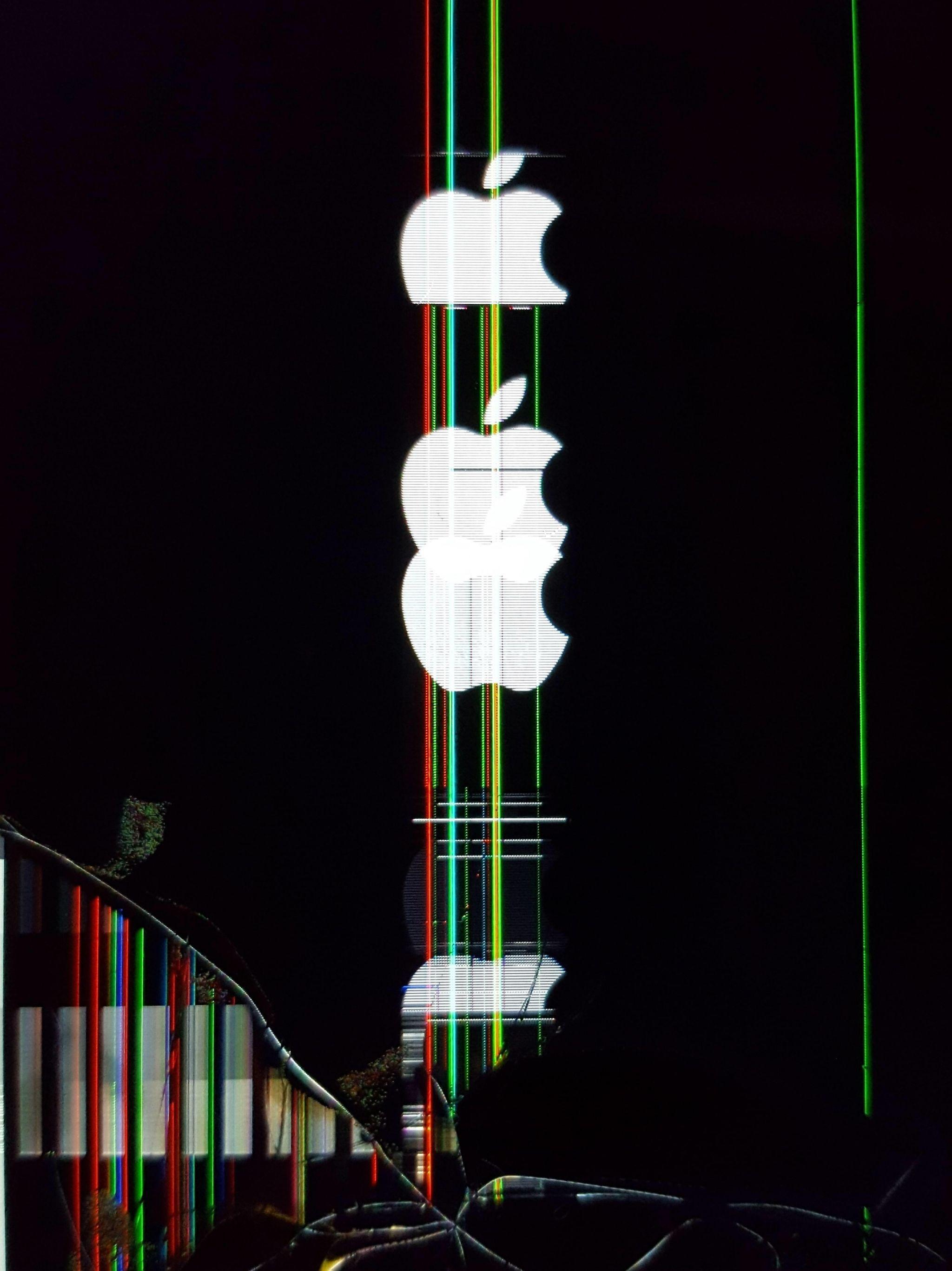 2048x2732 Free download Cracked my iPhone lcd made a pretty dope wallpaper