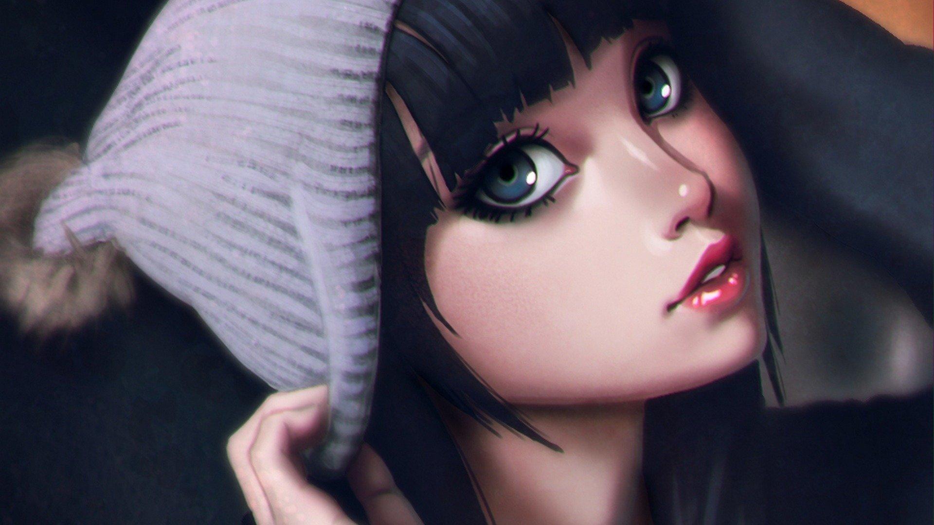 1920x1080 Dope Girl Wallpaper