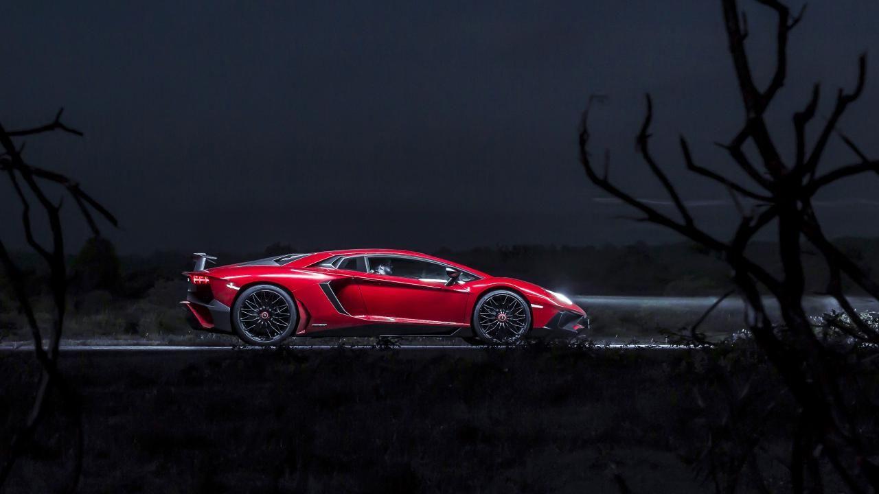 1280x720 Wallpaper: one night in Lambo's 740bhp Aventador SV
