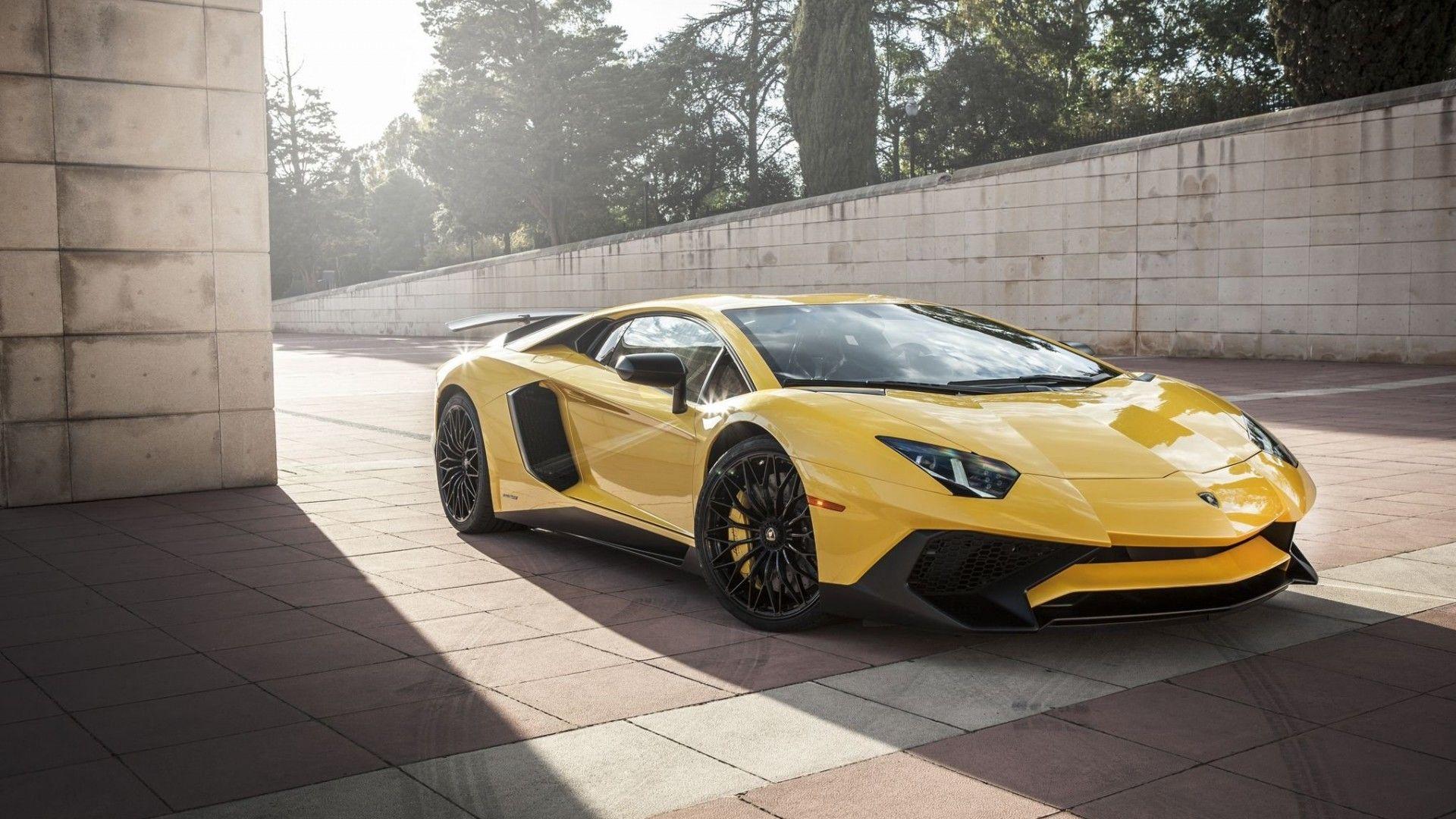 Yellow Lamborghini Aventador Wallpapers - Top Free Yellow Lamborghini ...